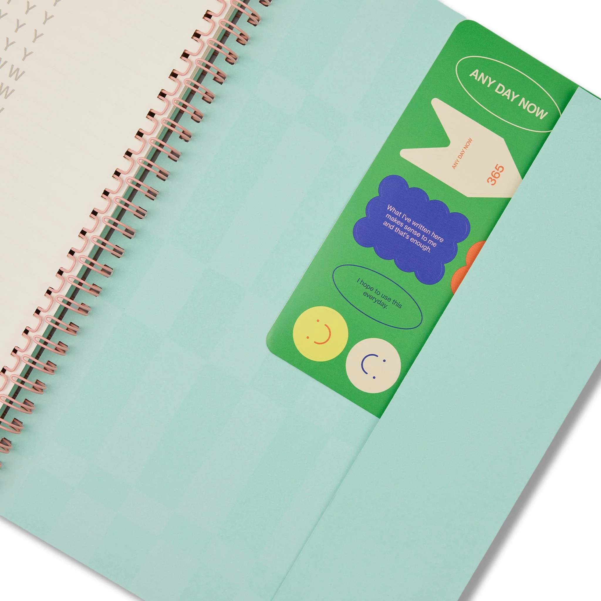 Any Day Now Spiral Notebook B5 - Ruled - Image 3