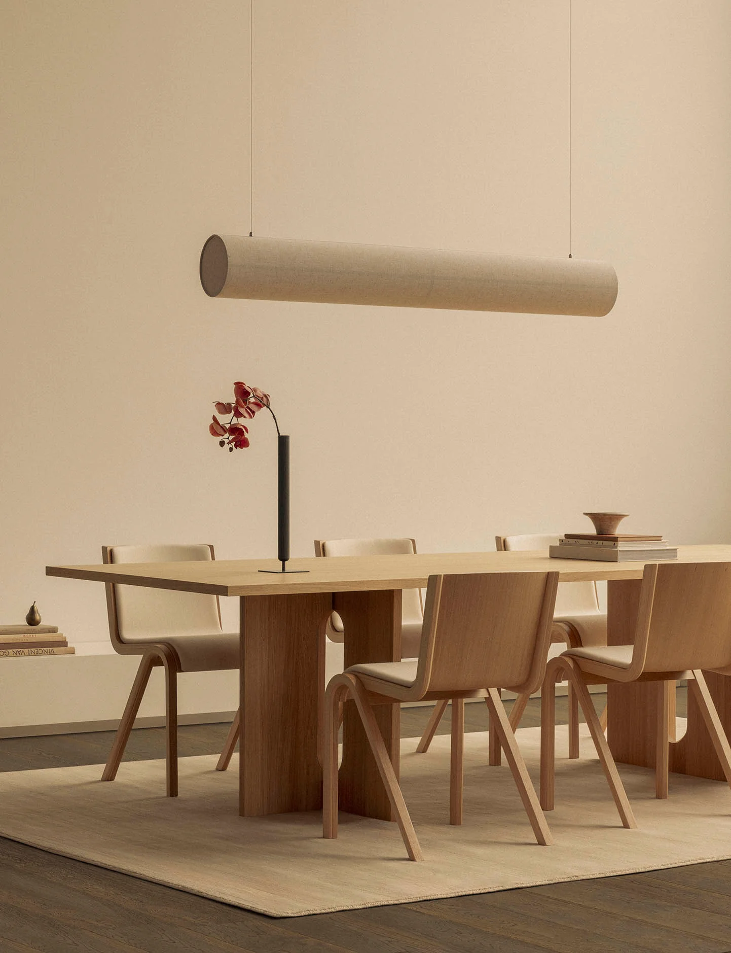 Audo Copenhagen Hashira Linear Pendant Lamp - Raw - Image 2