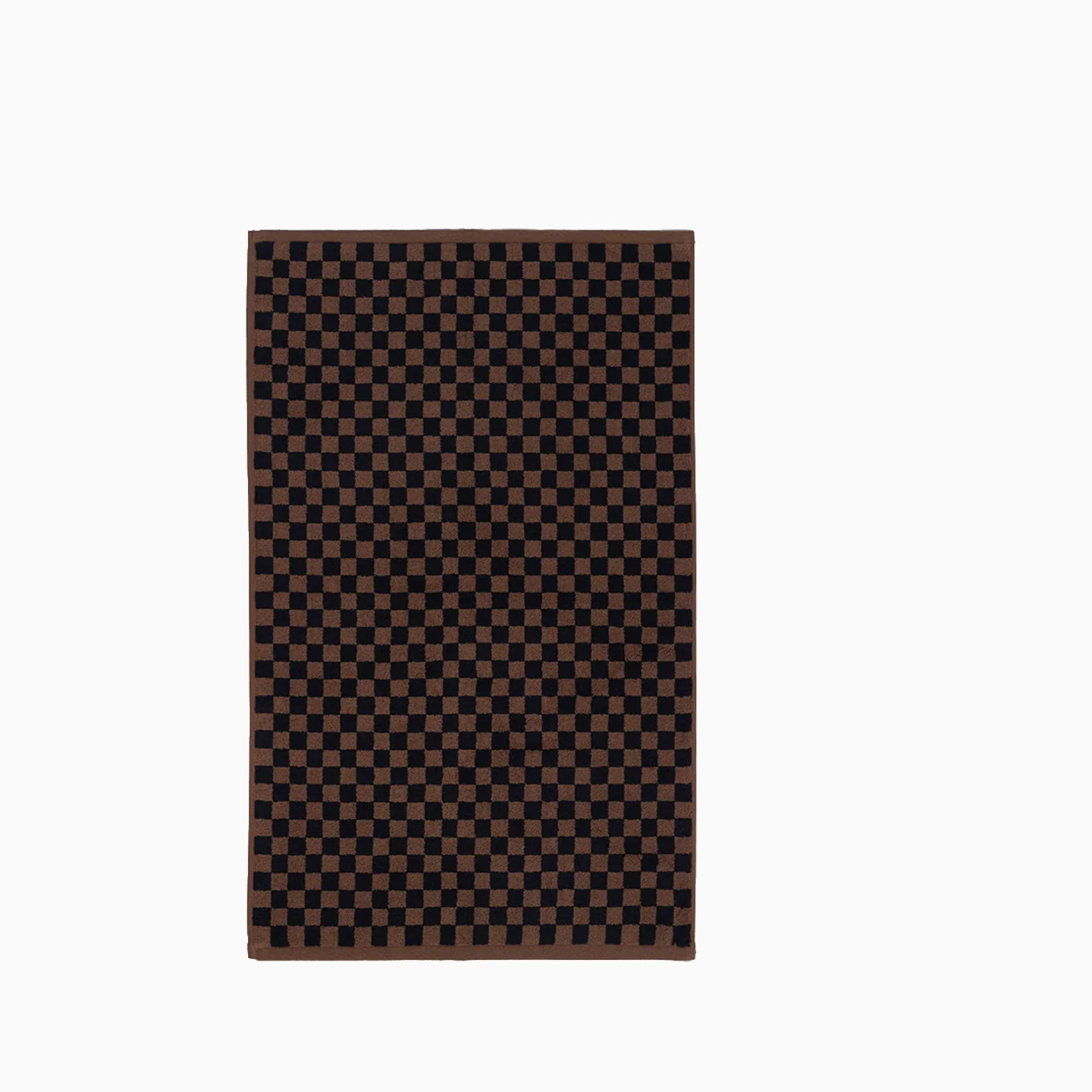 Baina Beppu Bath Mat - Tabac/Noir