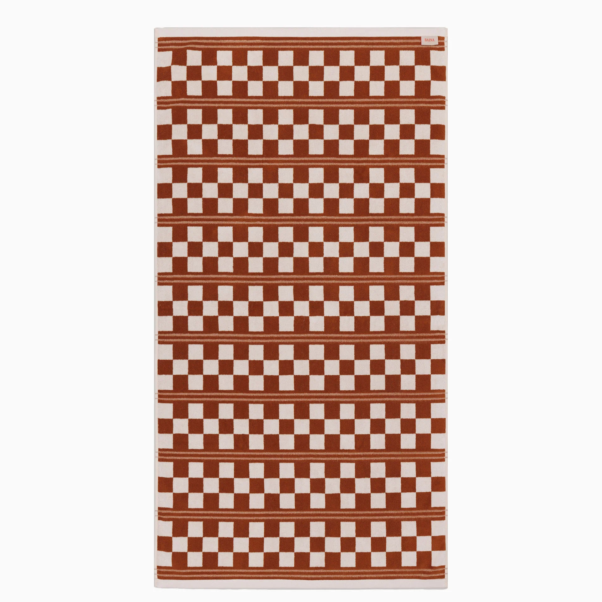 Baina Busby Pool Towel - Fuyu & Chalk - Image 6