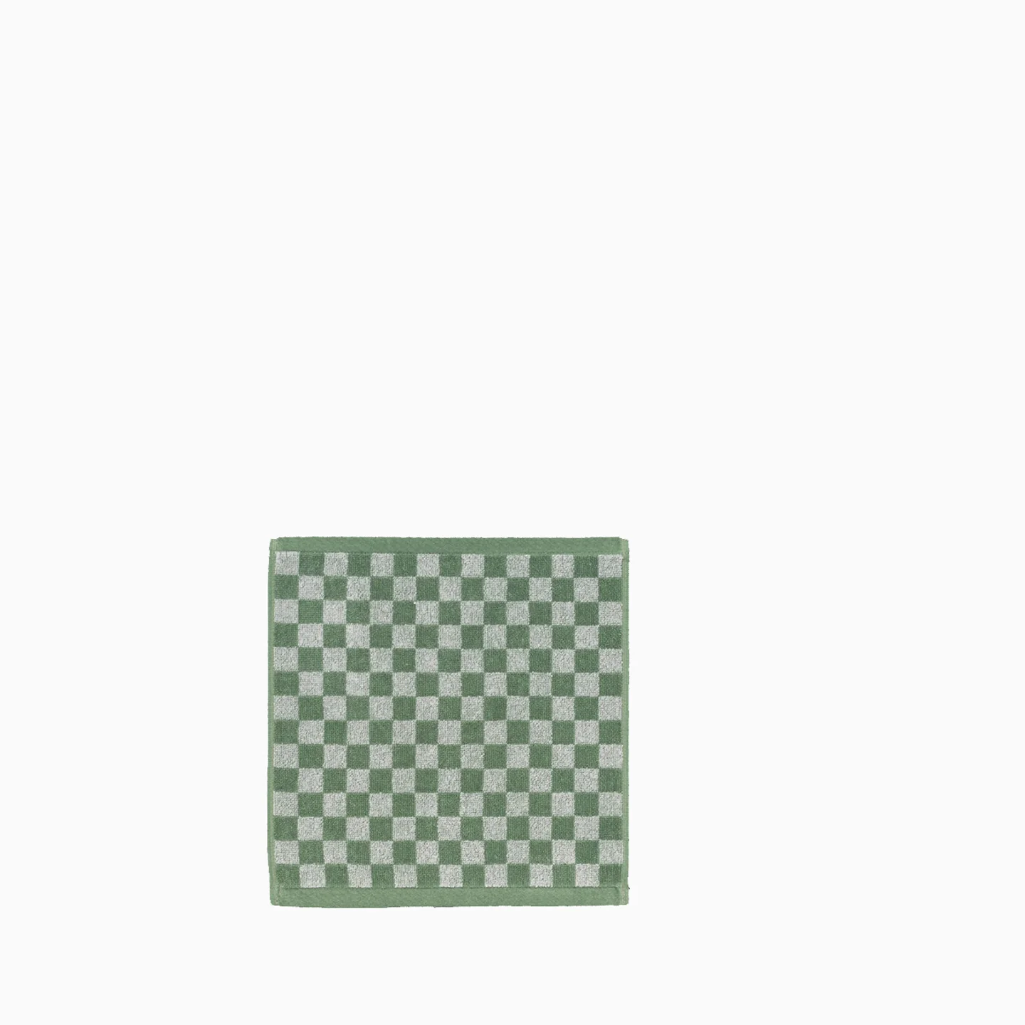 Baina Quill Face Cloth - Sage/Chalk