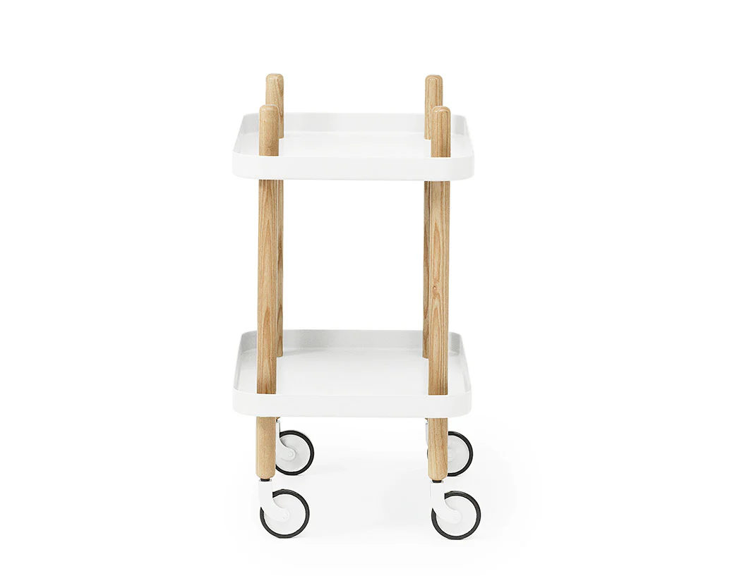 Normann Copenhagen Block Table - White - Image 2