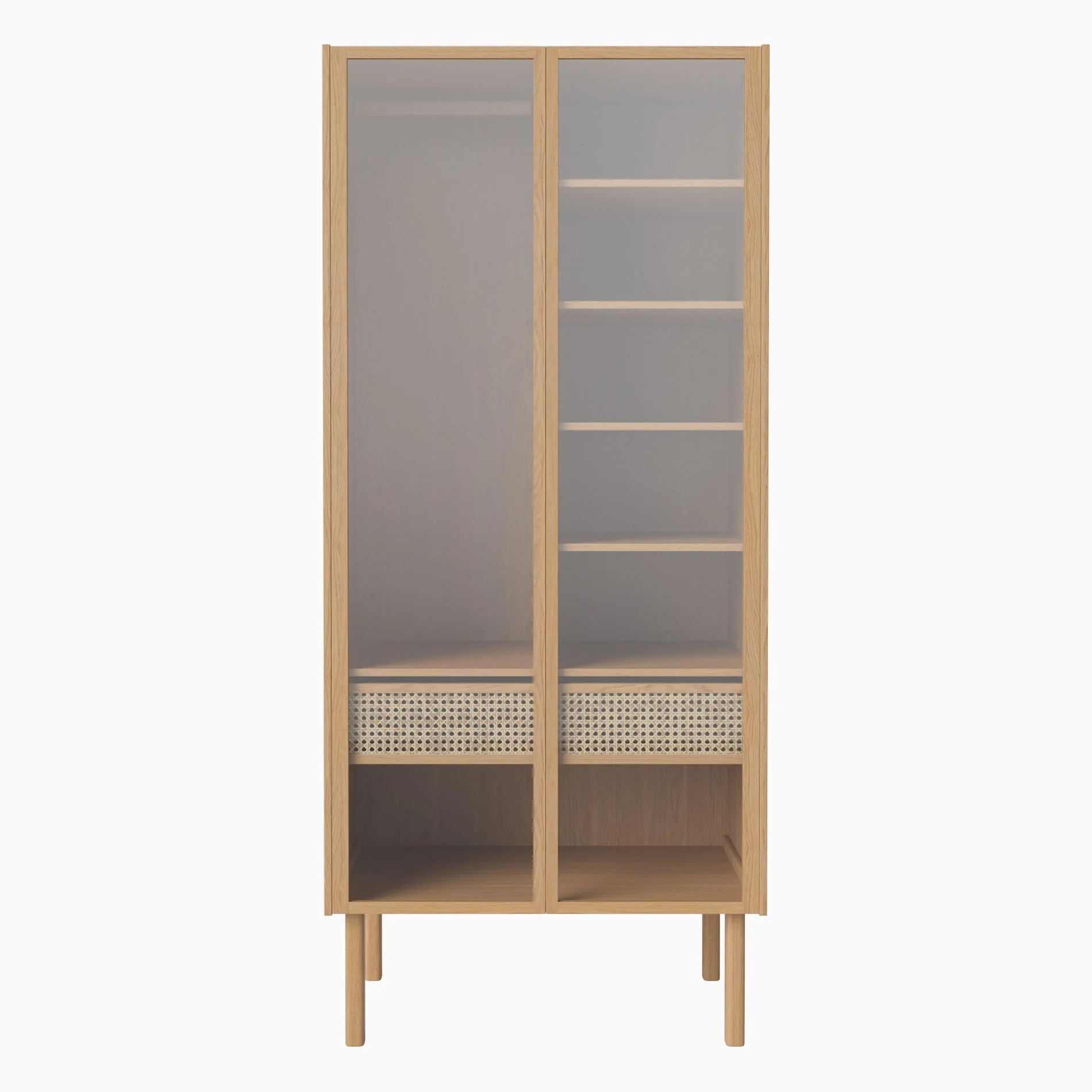 Bolia Cana Wardrobe with Glass Doors