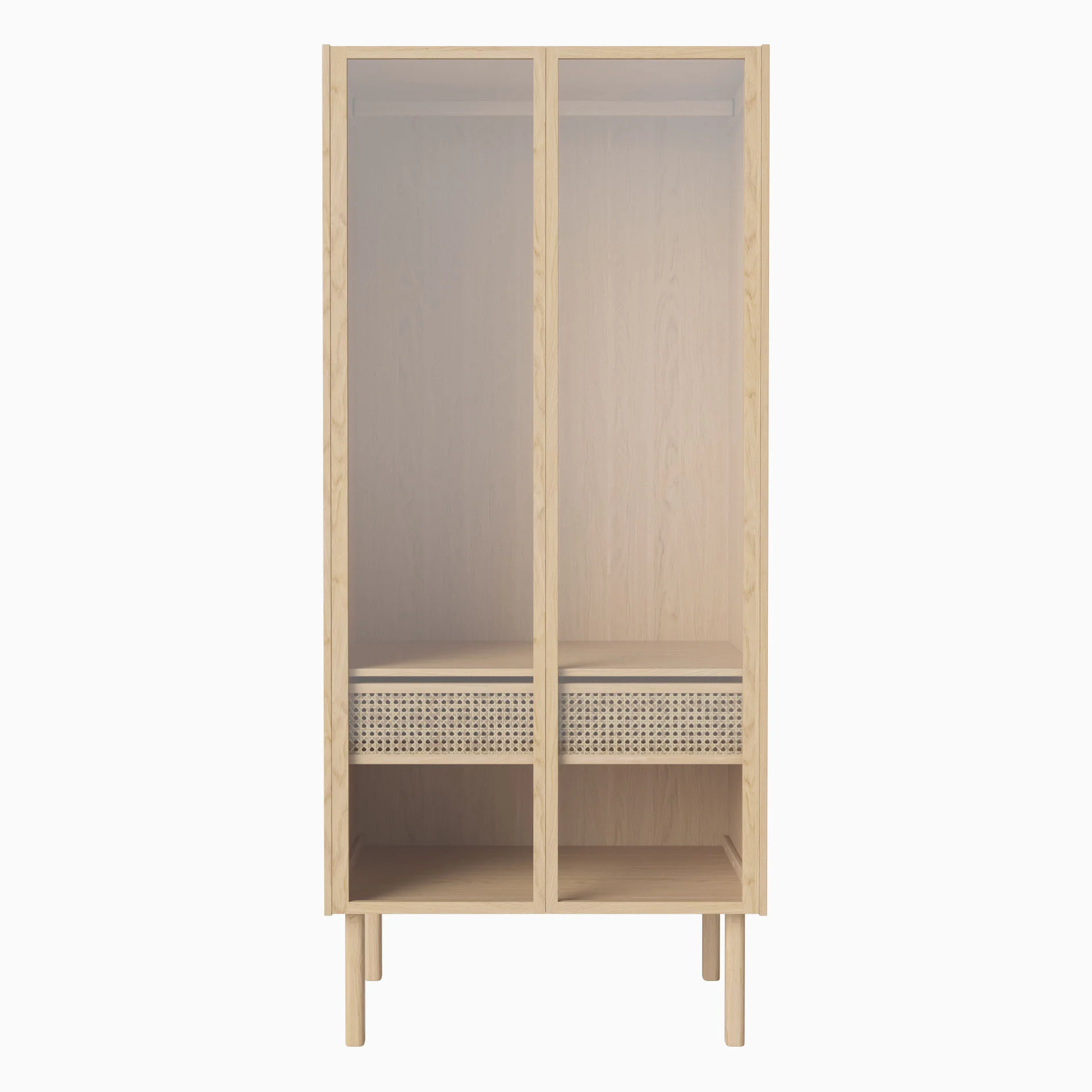 Bolia Cana Wardrobe with Glass Doors - Image 8