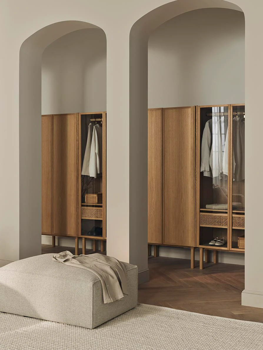 Bolia Cana Wardrobe with Wooden Doors - Image 2