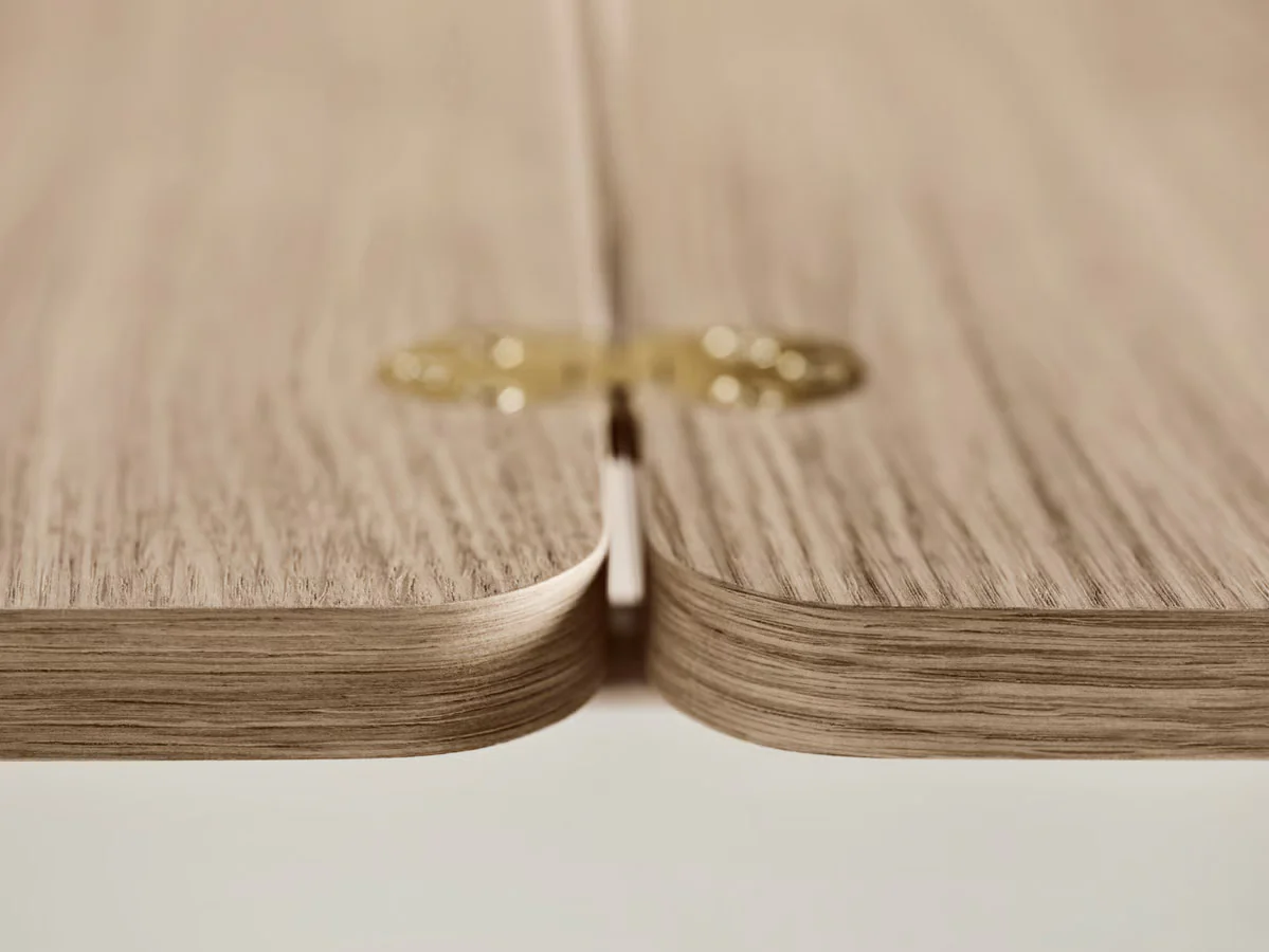 Bolia DoubleUp Dining Table OILED OAK (Showroom Piece) - Image 4