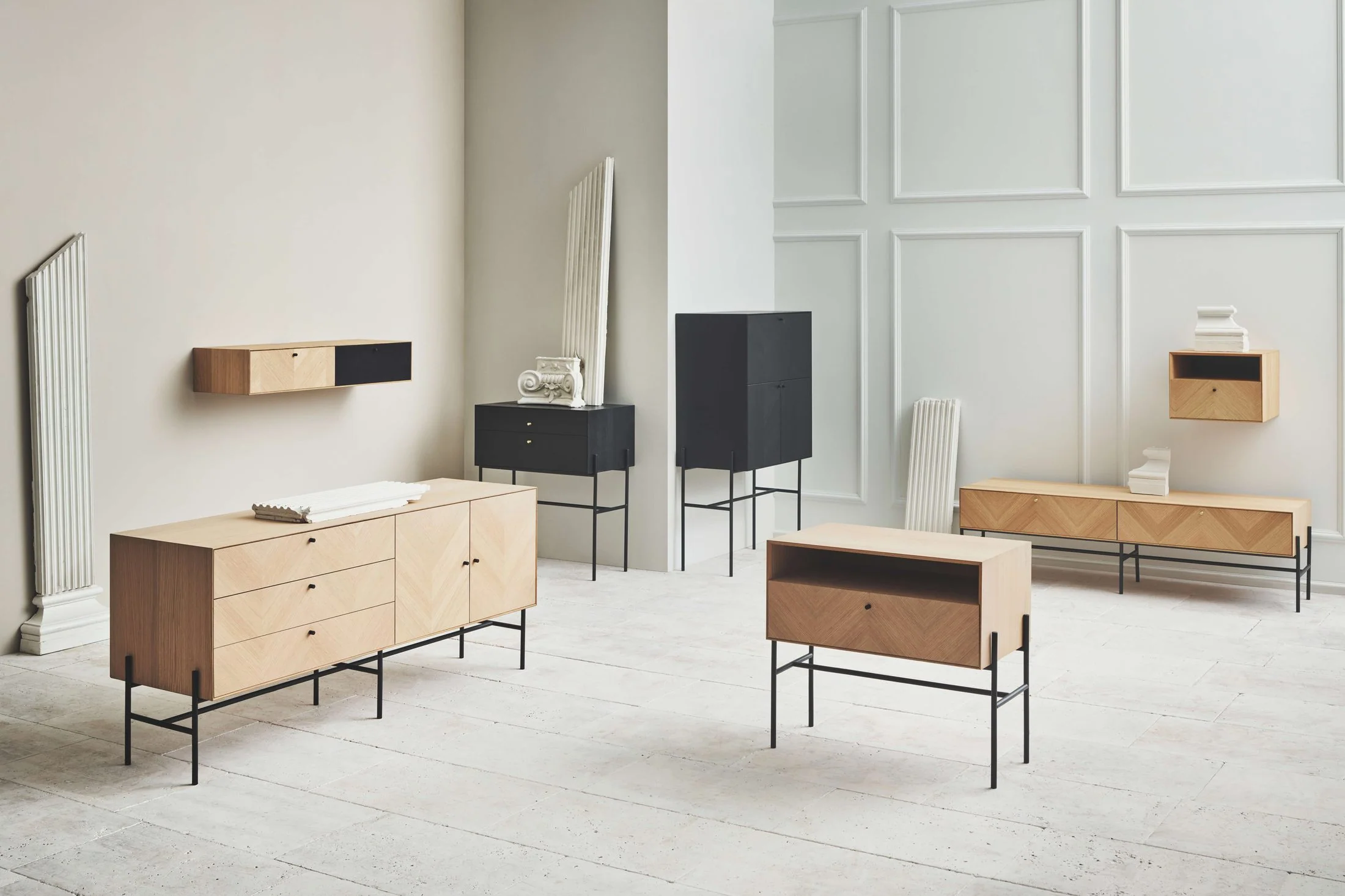 Bolia Luxe 2 Drawer Wall Mounted - Image 3
