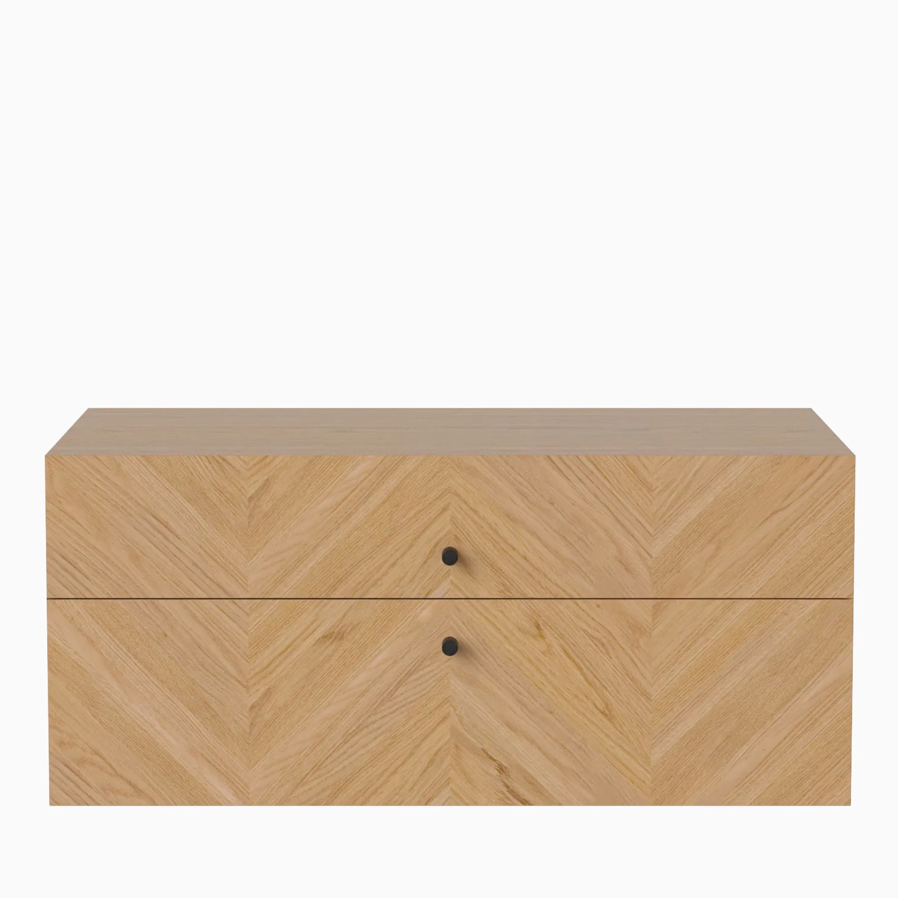 Bolia Luxe 2 Drawer Wide Wall Mounted