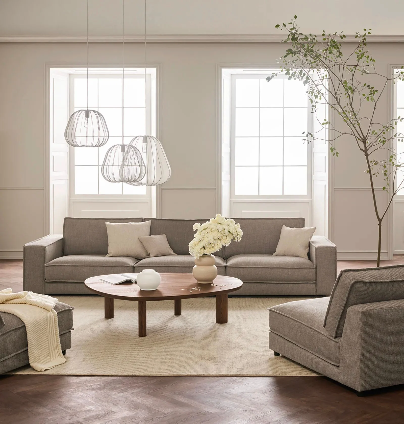 Bolia Noora Back Module - Revi, Dark Beige (Showroom Piece) - Image 2