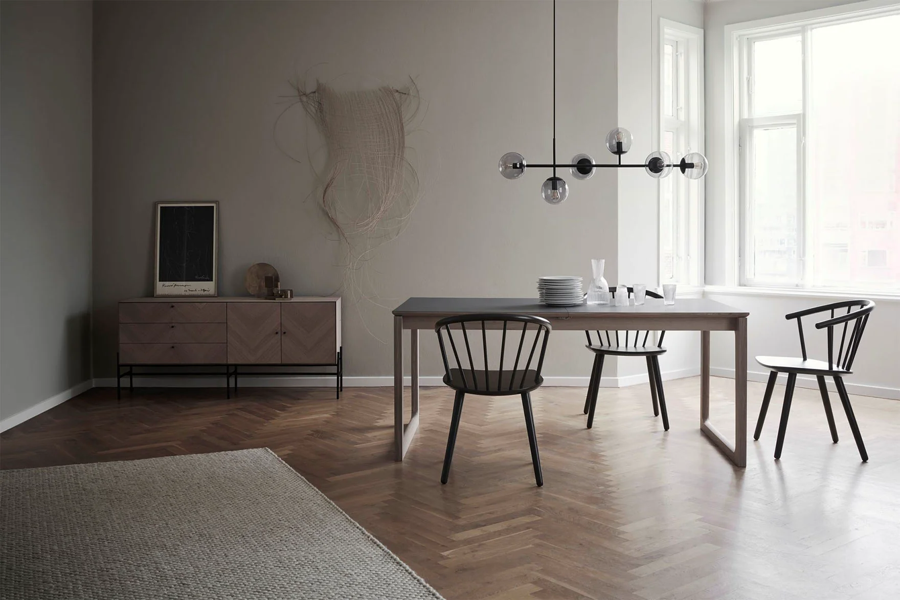 Bolia Orb Pendant - Black - Image 3