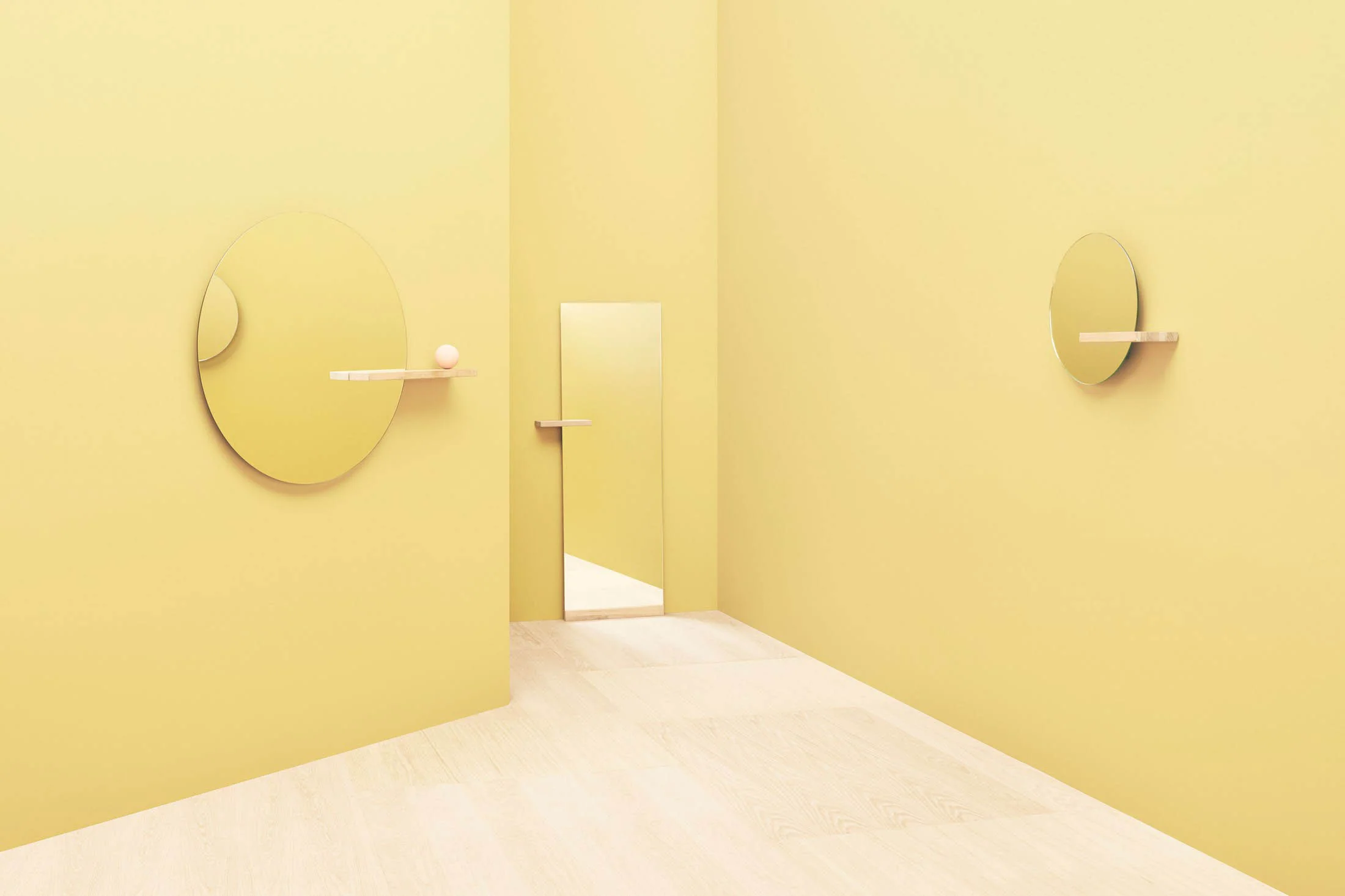 Bolia Shift Mirror 100cm - Image 3
