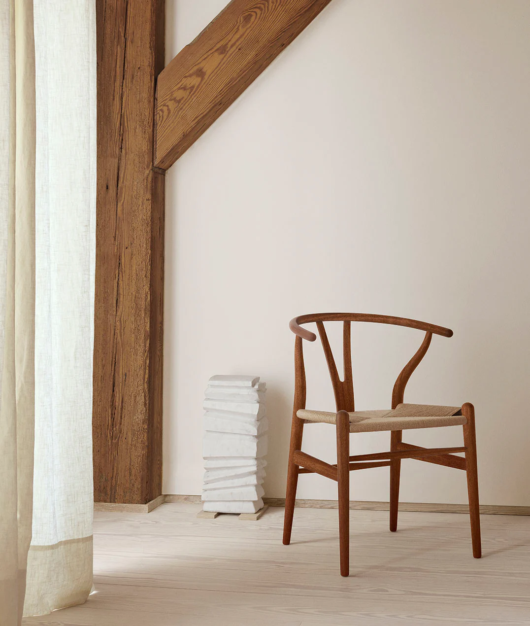 Carl Hansen & Søn CH24 Wishbone Chair Mahogany - Image 3