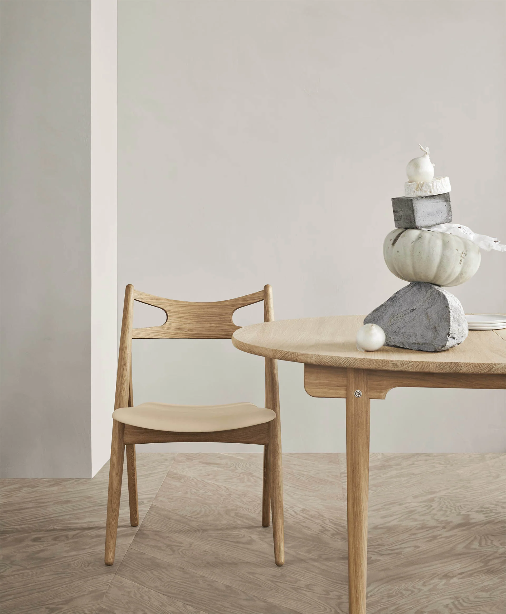 Carl Hansen & Son CH337 - Oak - Image 4
