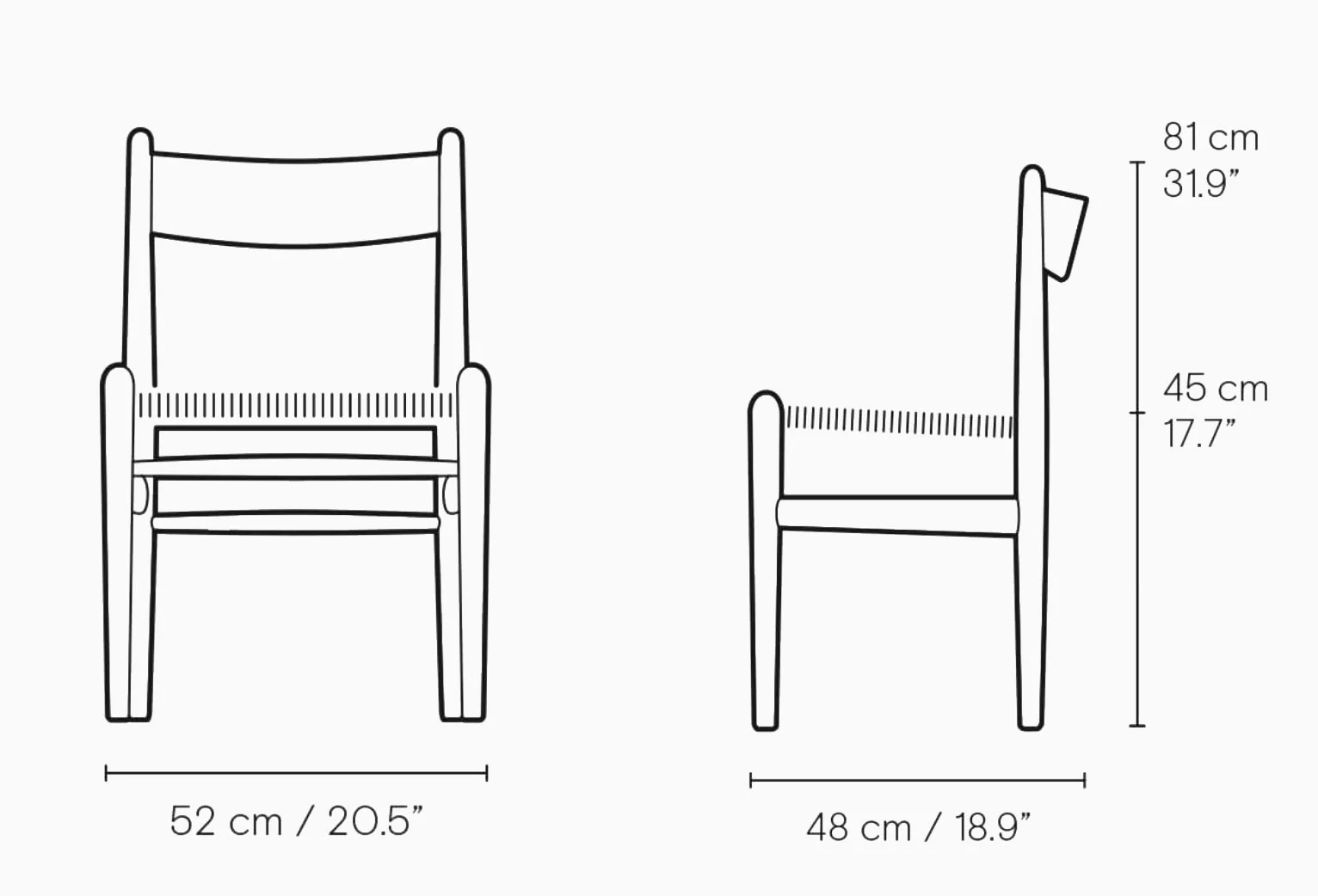 Carl Hansen & Søn CH36 Oak - Image 6