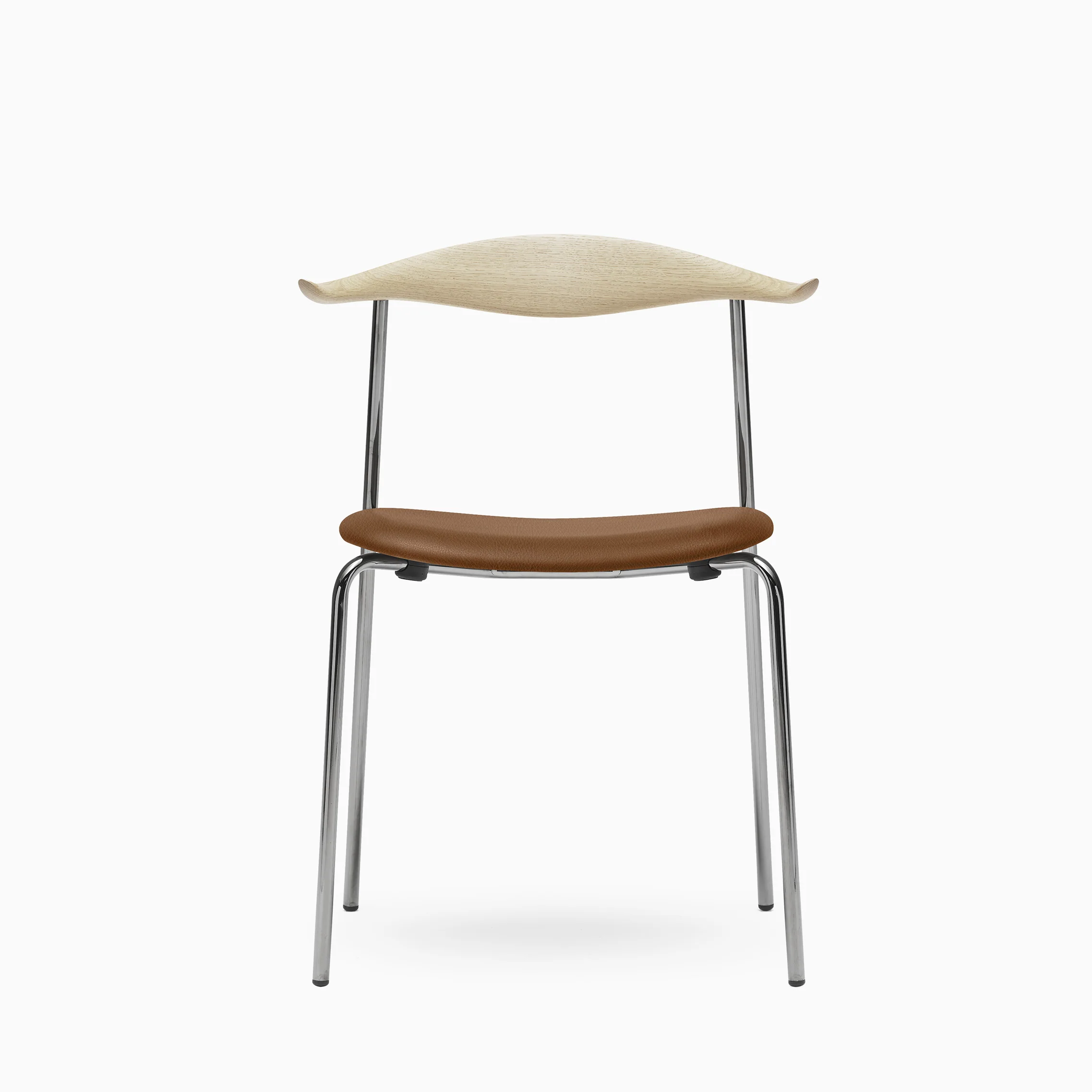 Carl Hansen & Søn CH88P Chair - Stainless Steel Frame - Image 3