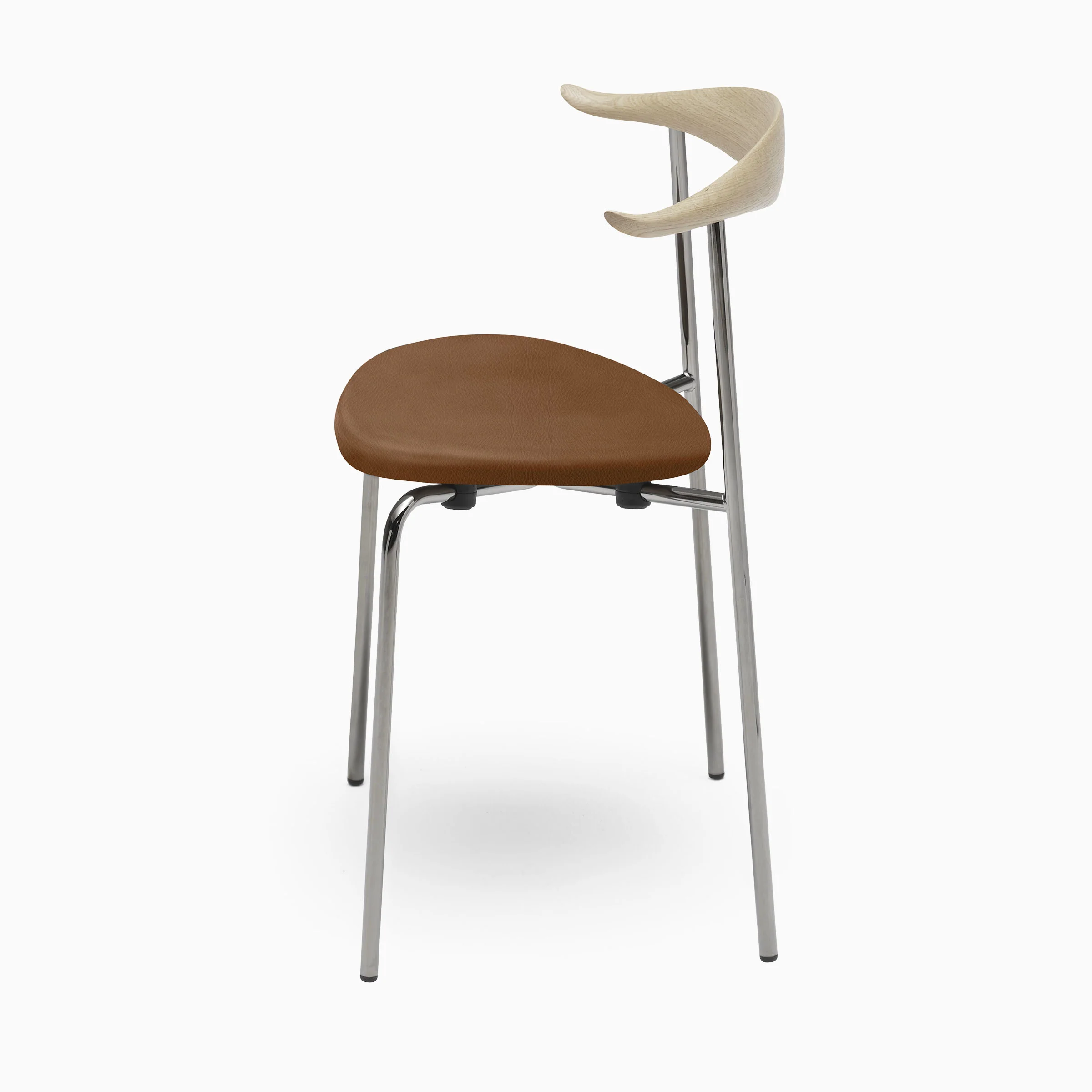 Carl Hansen & Søn CH88P Chair - Stainless Steel Frame - Image 5