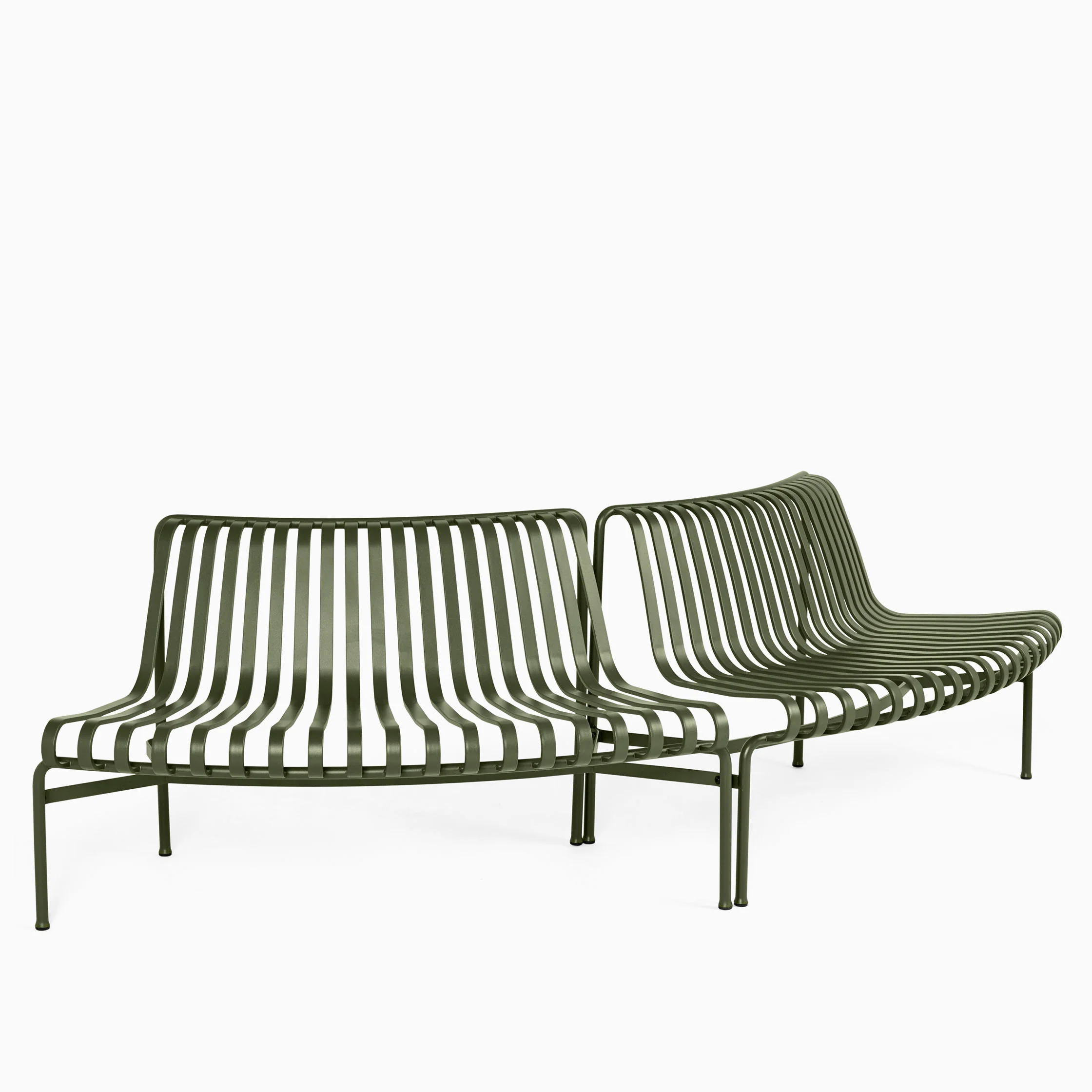 HAY Palissade Park Dining Bench Out - Image 13
