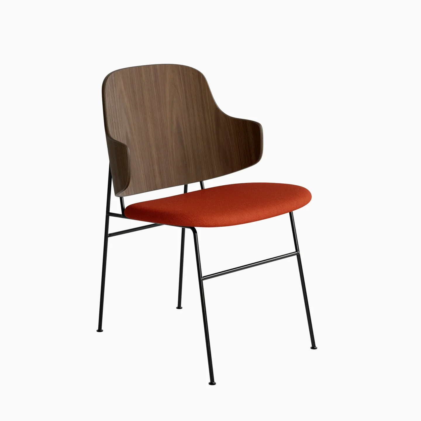 Audo Copenhagen Penguin Dining Chair - Walnut - Image 7