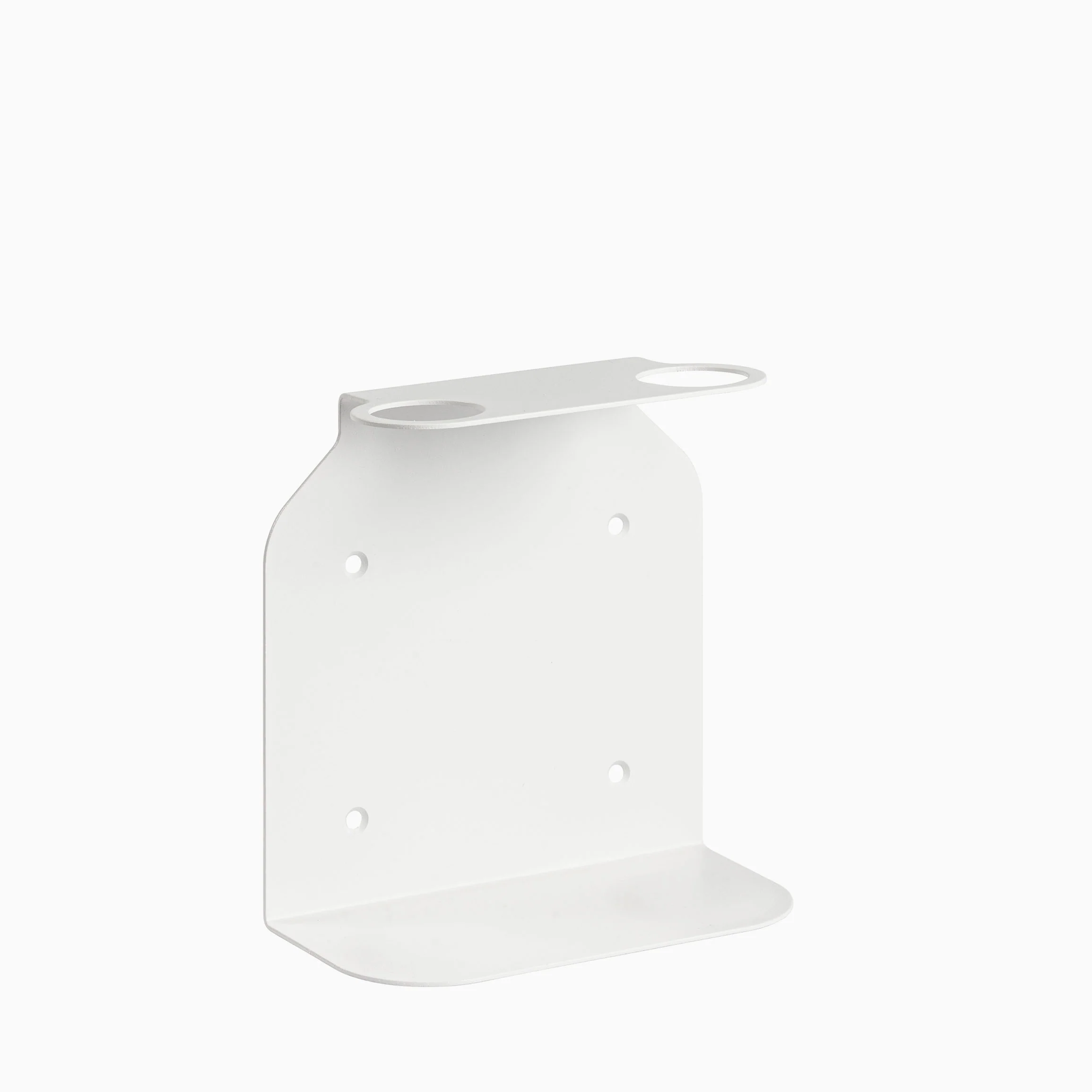 Designstuff Dual Soap Dispenser Holder - White'