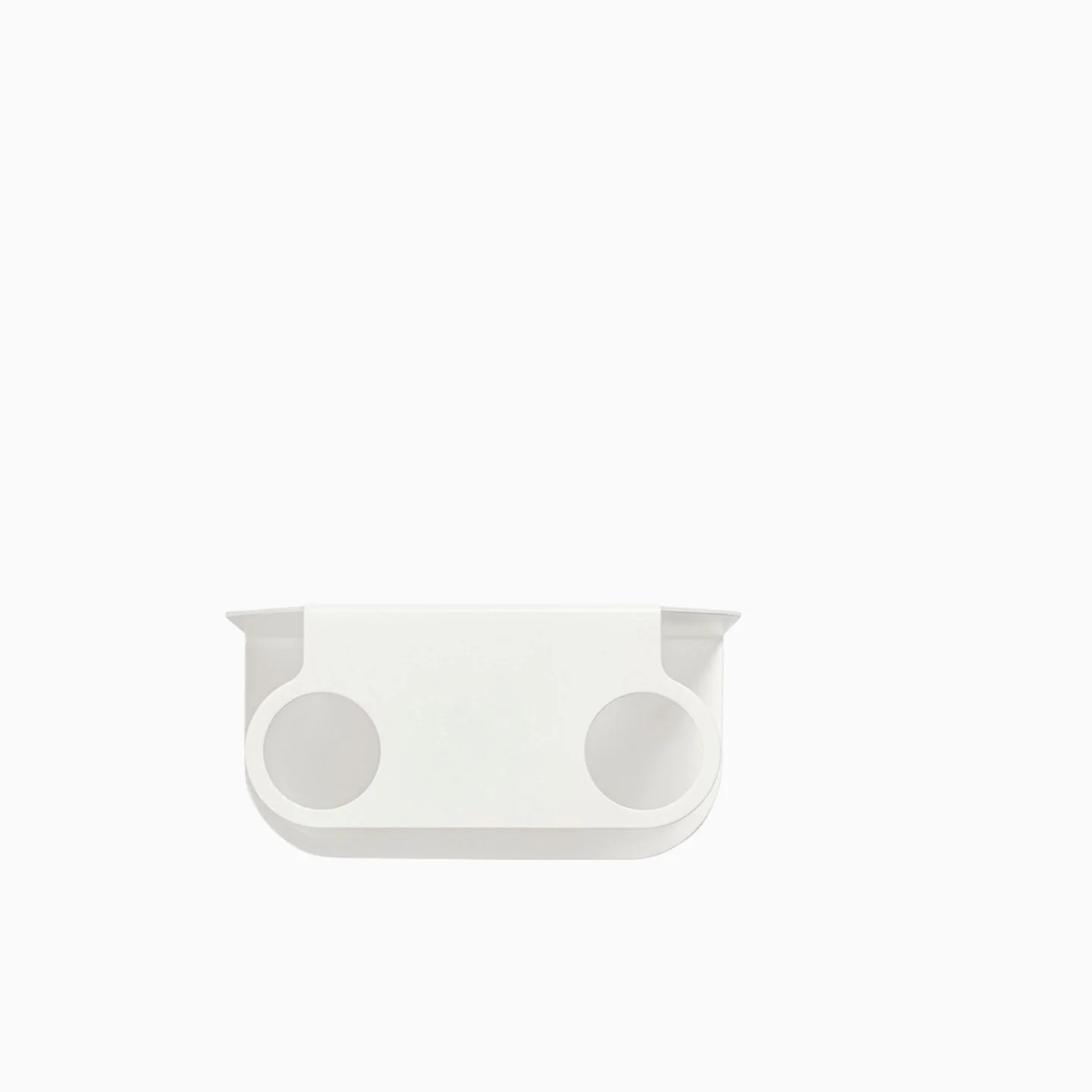 Designstuff Dual Soap Dispenser Holder - White' - Image 2