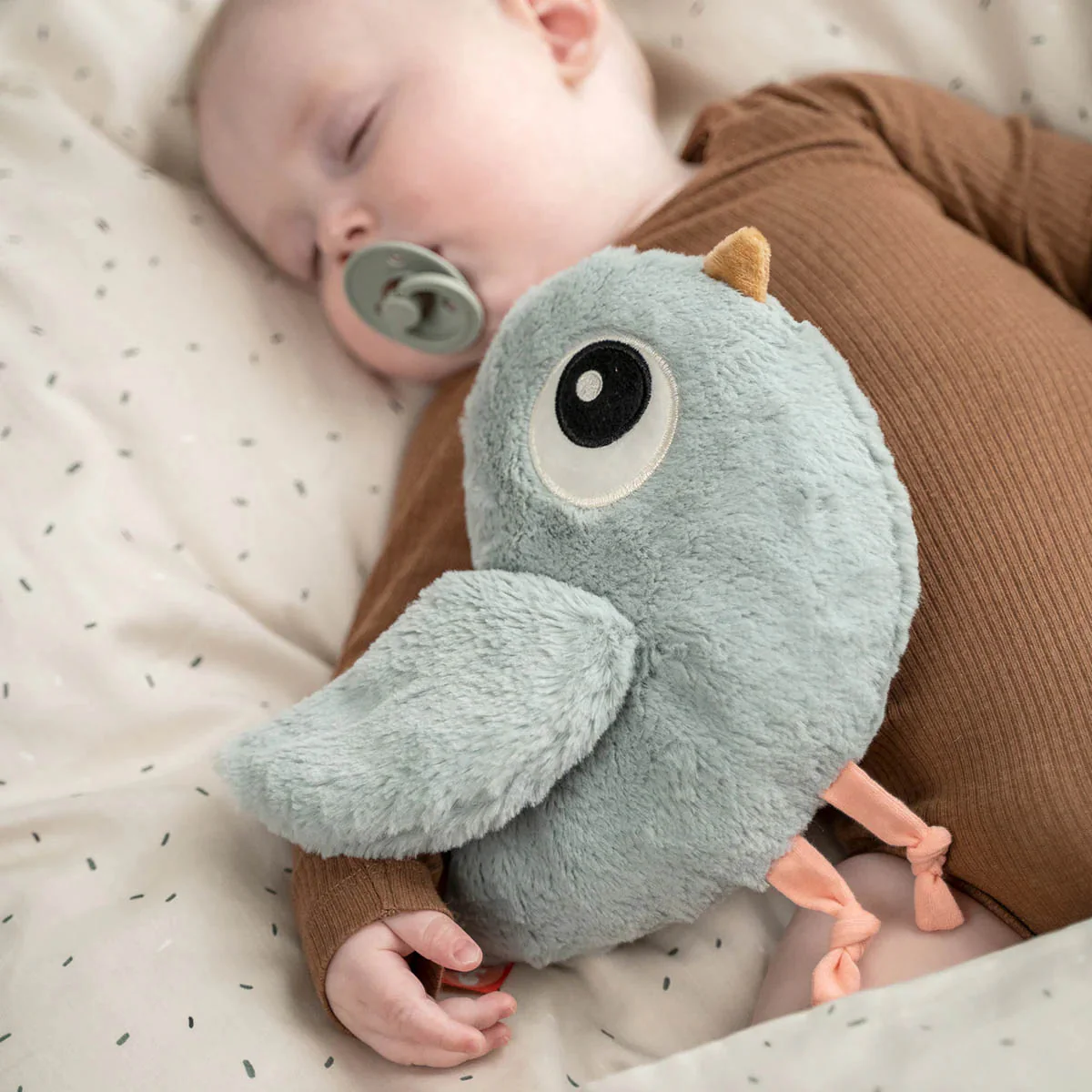 Done by Deer Cuddle Cute Birdie Blue - Image 2