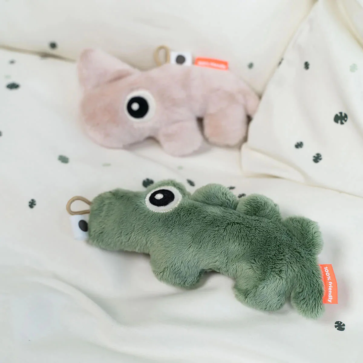 Done by Deer Tiny Sensory Rattle CrocoGreen - Image 2