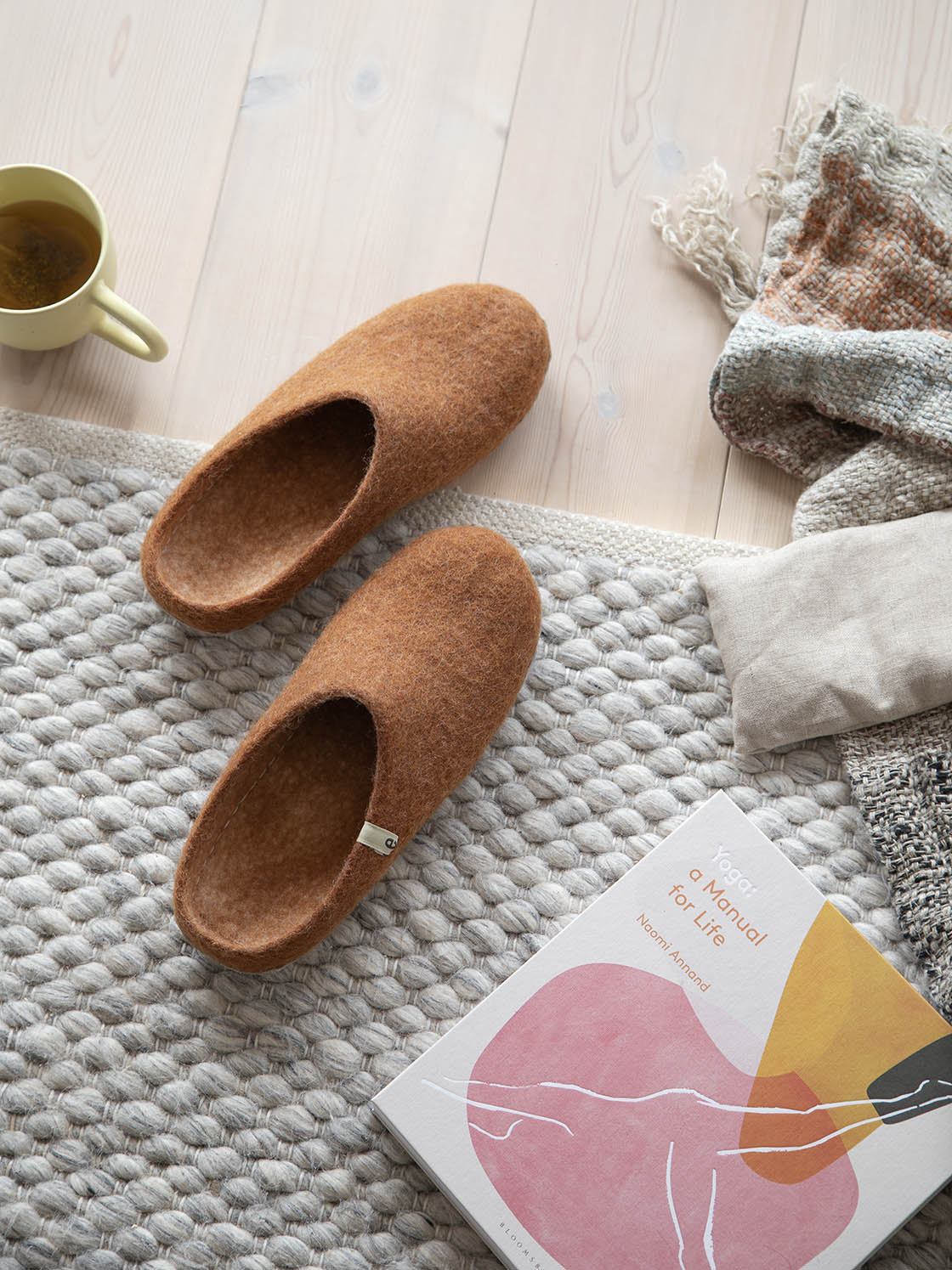 Egos Copenhagen Slipper - Chestnut - Image 2