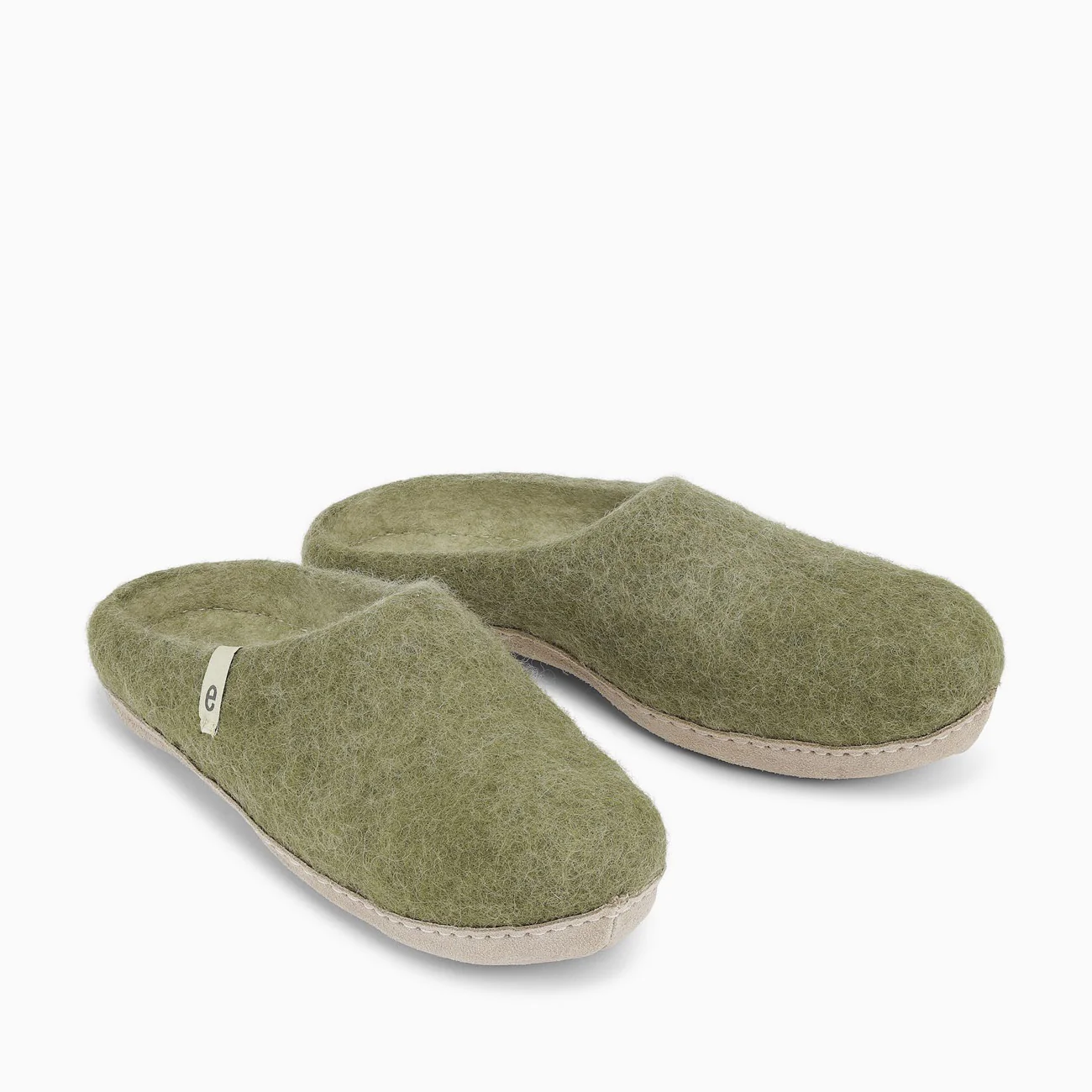 Egos Copenhagen Slipper - Moss Green
