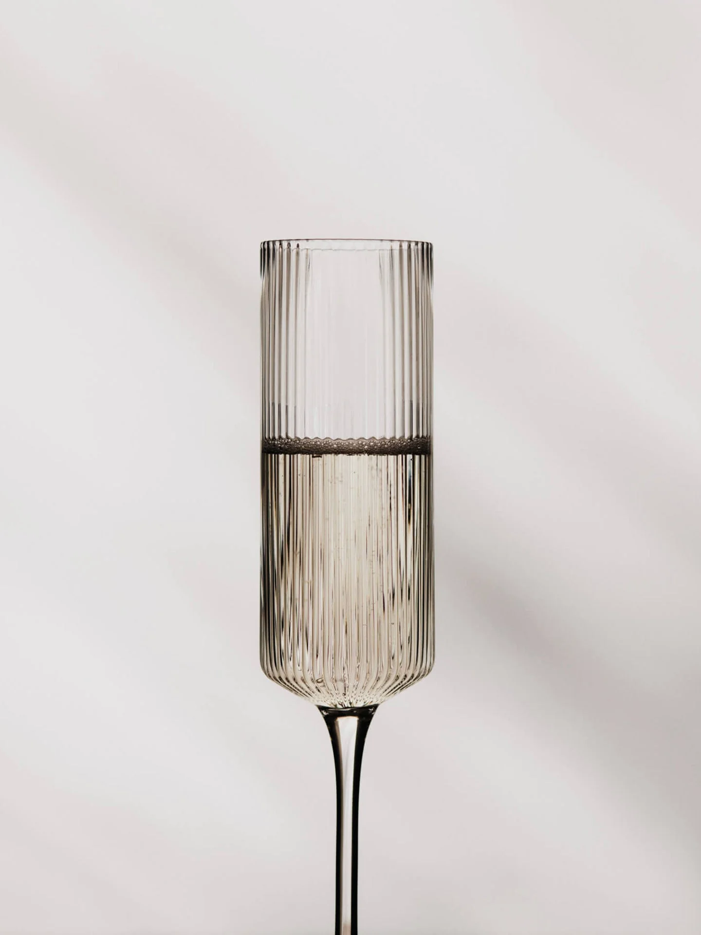 Ferm Living Ripple Champagne Flutes - Set of 2 - Image 2