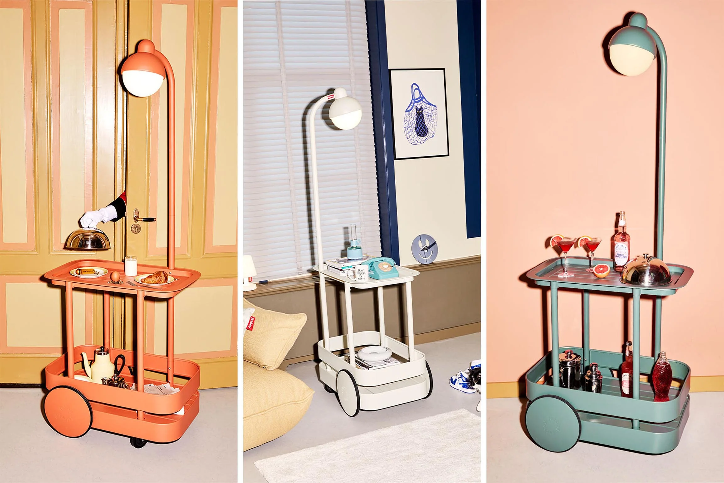 Fatboy Jolly Trolley - Light Grey - Image 3