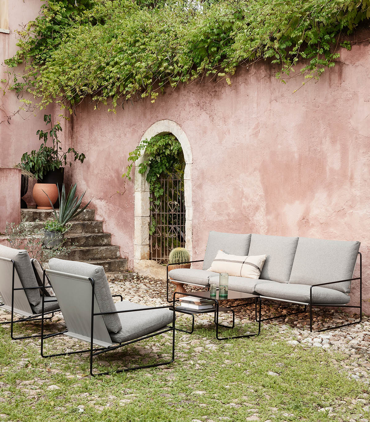 Ferm Living Desert 1-seater - Black - Image 3