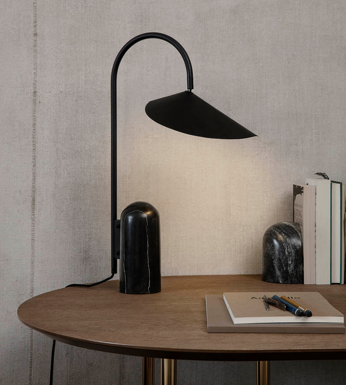 Ferm Living Arum Table Lamp - Black - Image 2