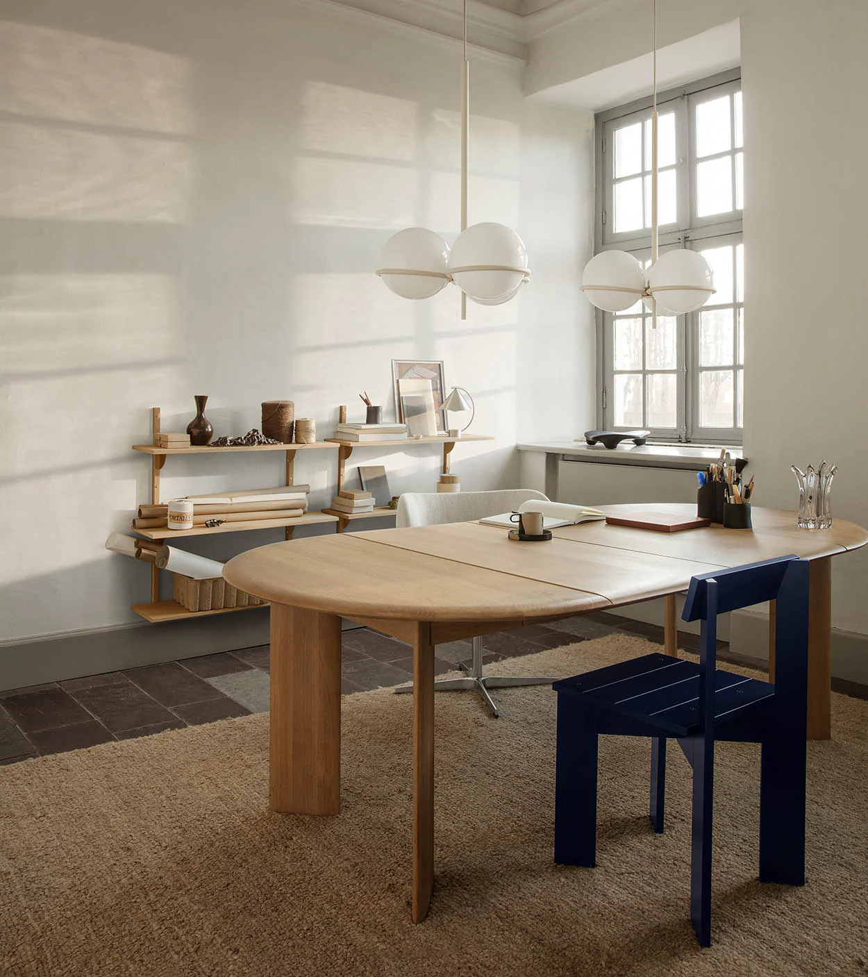 Ferm Living Bevel Extendable Dining Table - Image 2