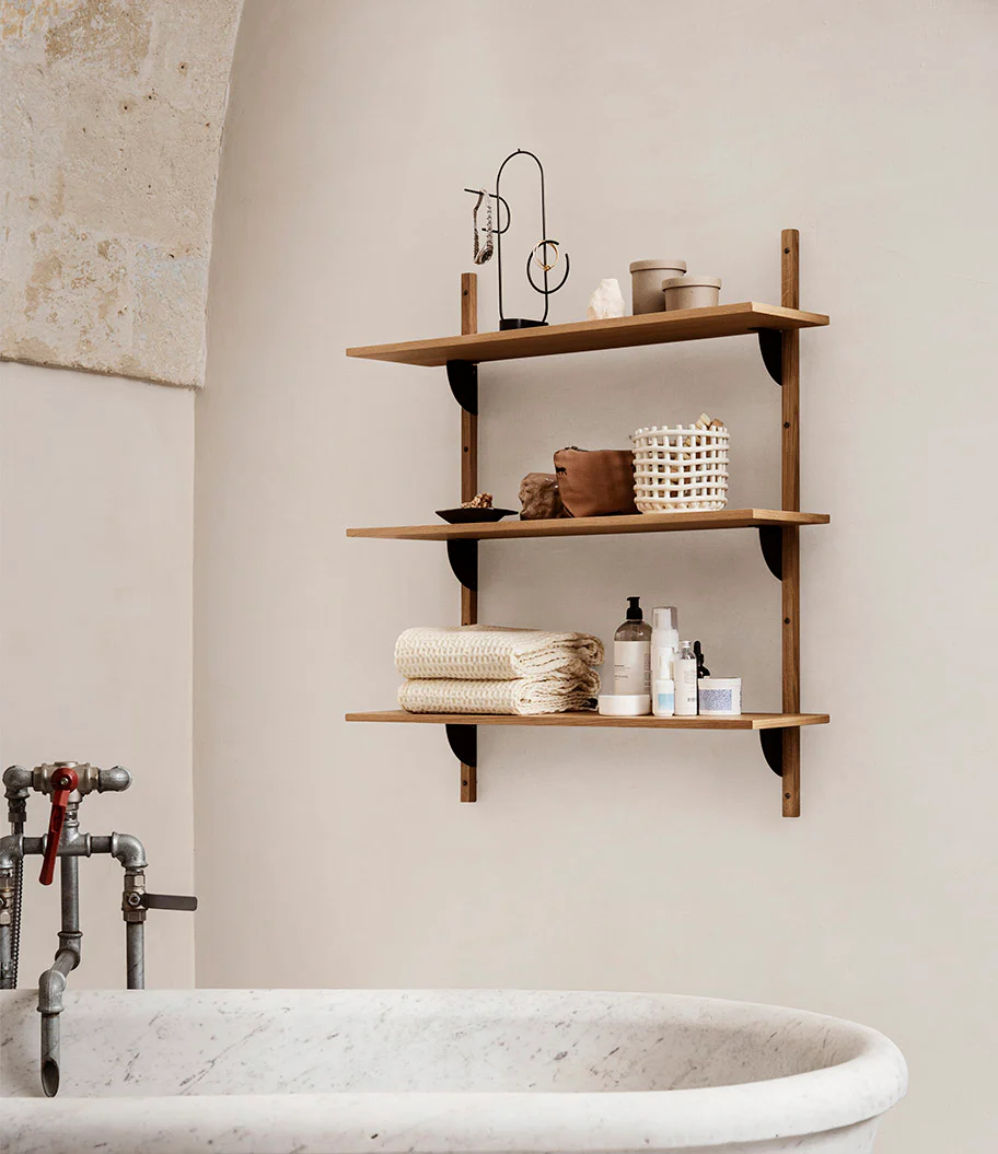 Ferm Living Ceramic Basket Small - Off White - Image 3