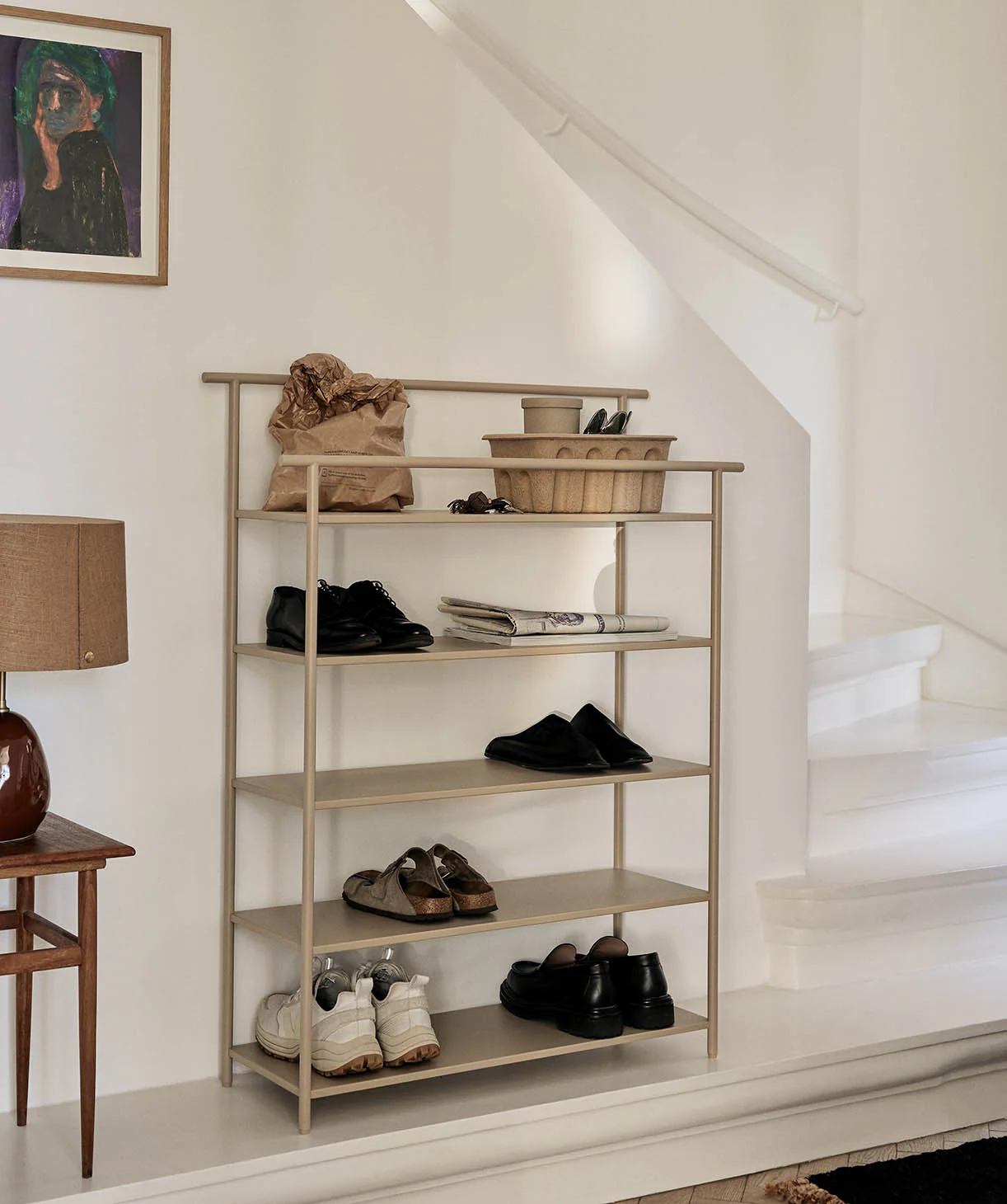 Ferm Living Dora Rack - Cashmere - Image 2