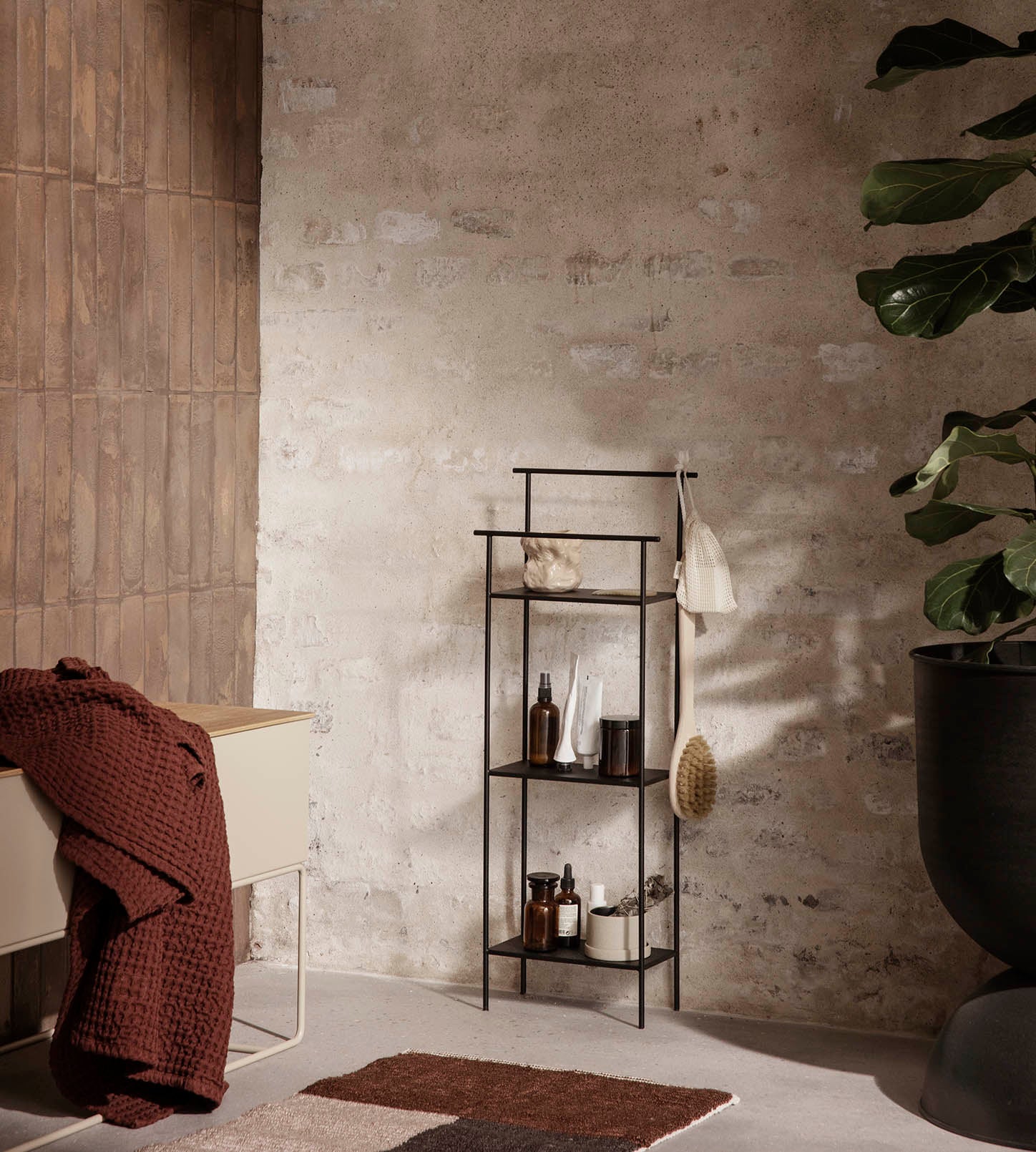 Ferm Living Dora Shelving Unit - Black - Image 2