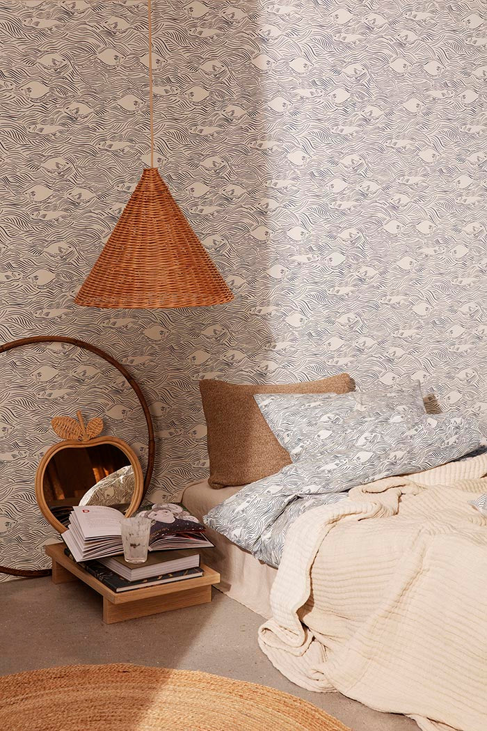 Ferm Living Dou Lampshade 45cm - Natural - Image 3