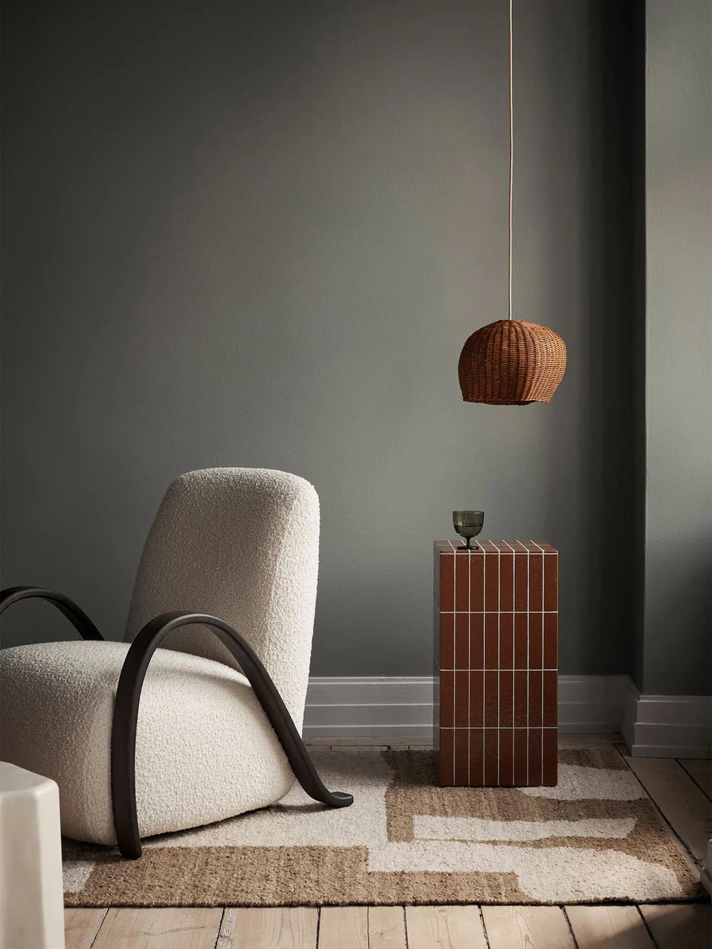 Ferm Living Drape Lampshade - Medium - Natural (2 Pack) - Image 2