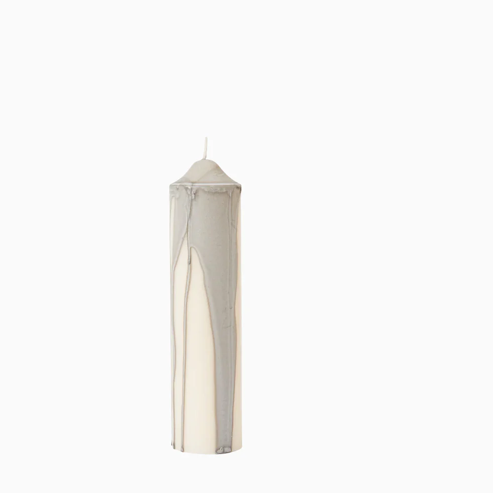 Ferm Living Dryp Pillar Candle - Small (H20) - Image 5
