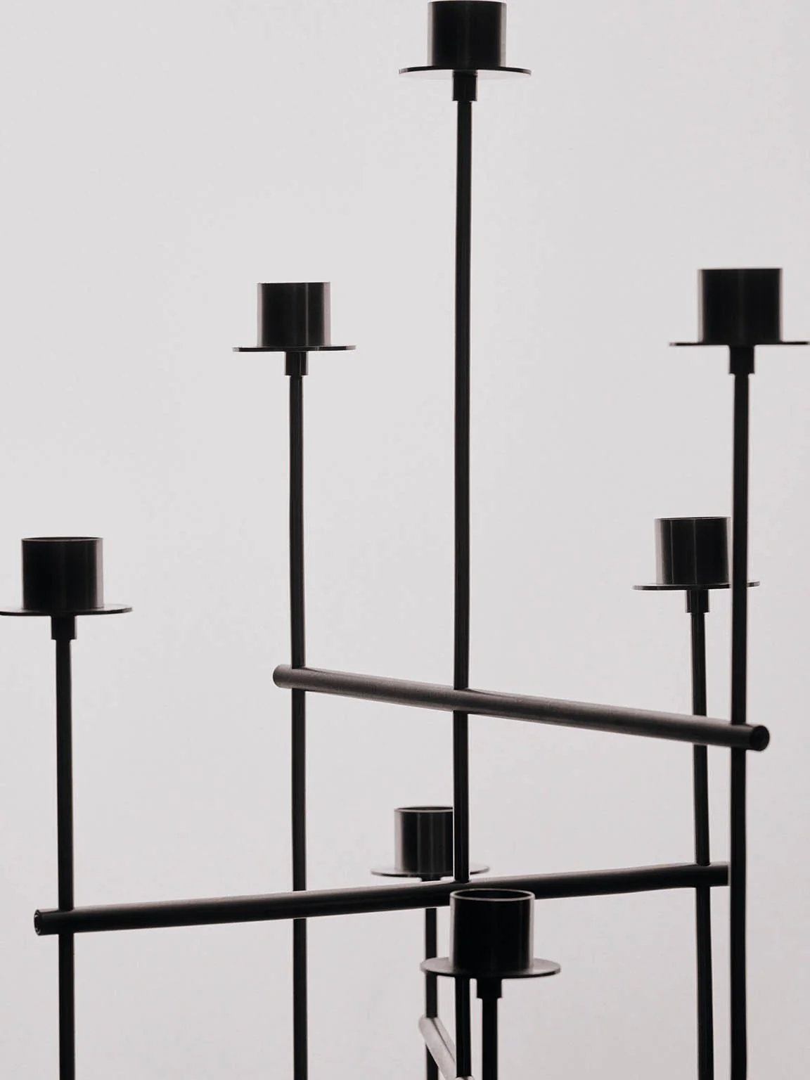Ferm Living Elysia Candelabra - Brushed Stainless Steel - Image 3