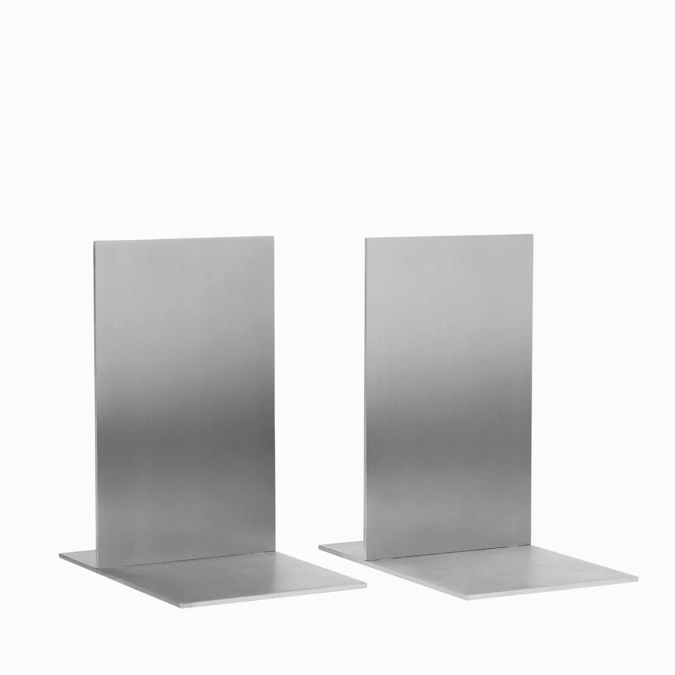 Ferm Living Lager Bookends - Brushed Aluminium - Image 4