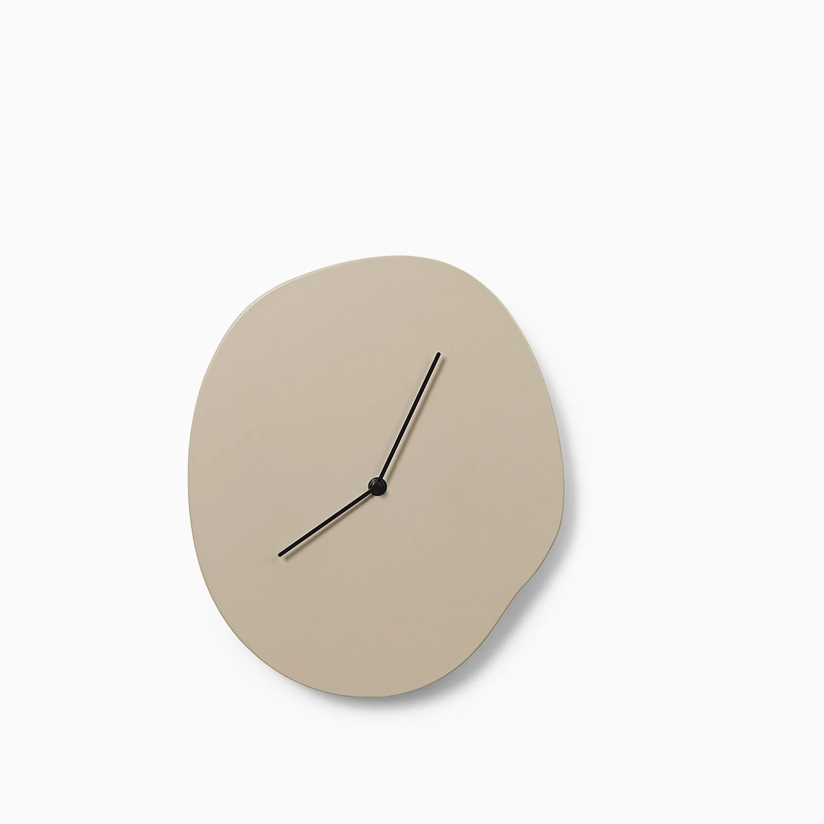 Ferm Living Melt Wall Clock - Cashmere