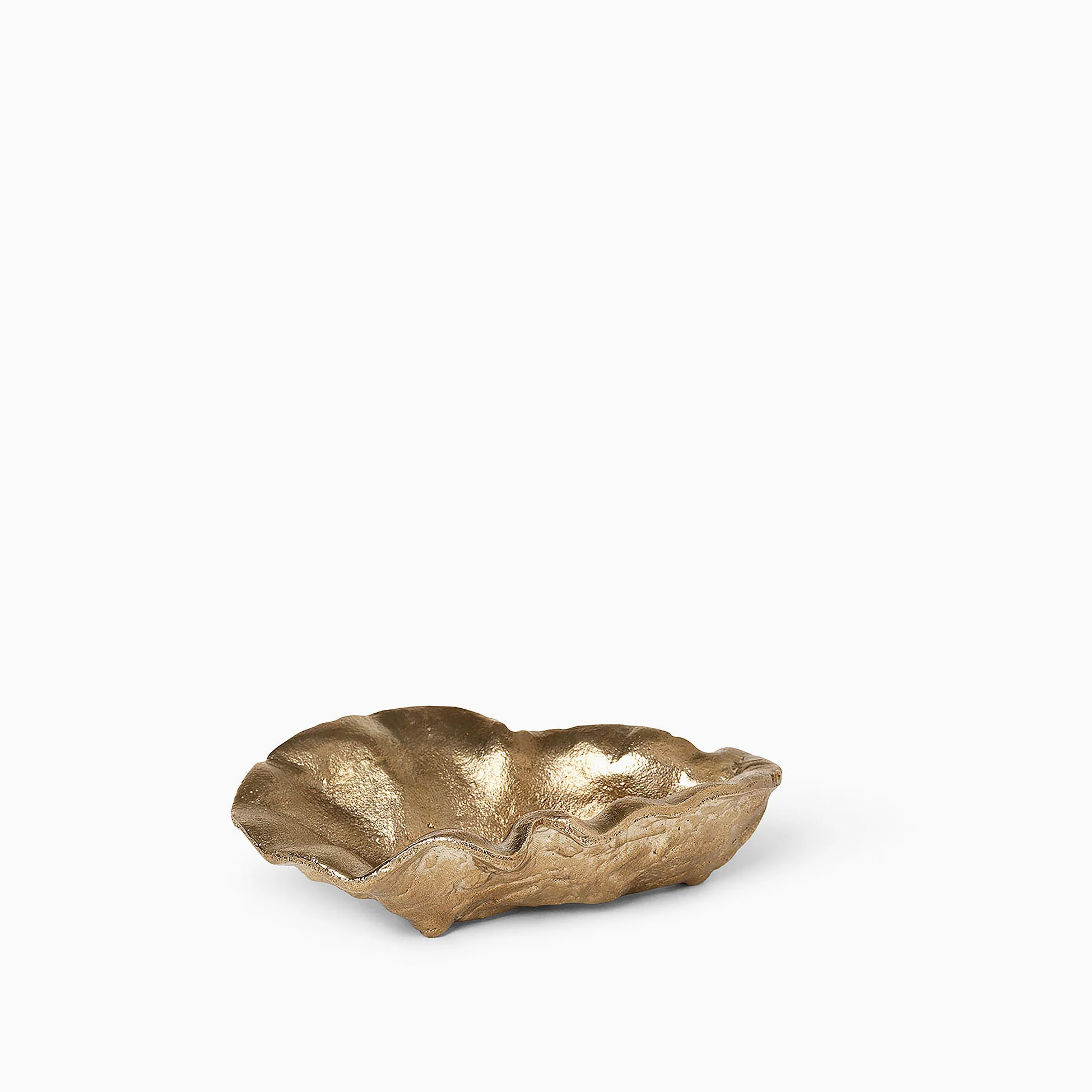 Ferm Living Oyster Bowl - Brass