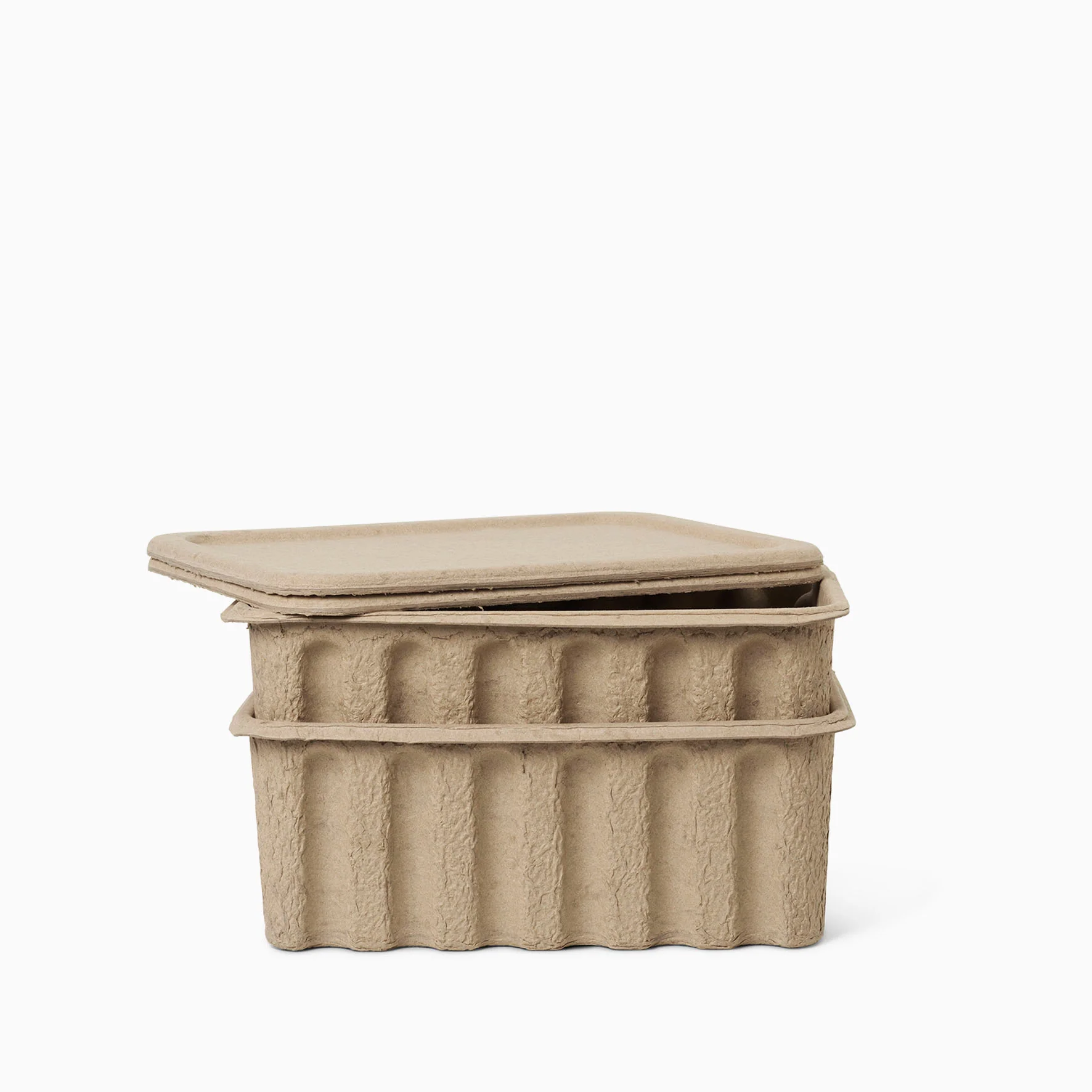 Ferm Living Paper Pulp Box - Large (Set of 2)