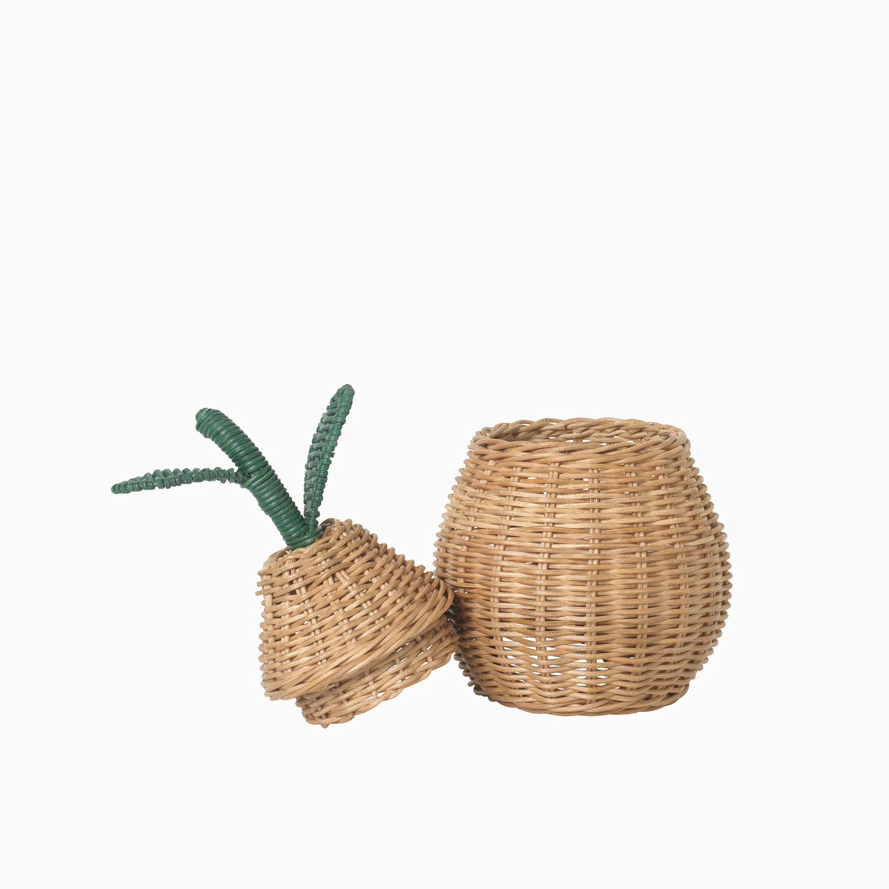 Ferm Living Pear Braided Storage Basket - Small - Image 3