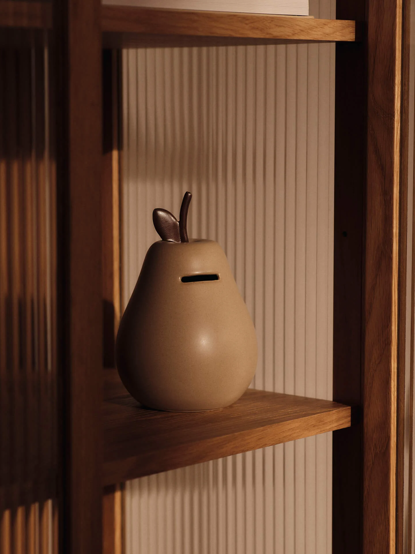 Ferm Living Pear Money Bank - Cashmere - Image 3