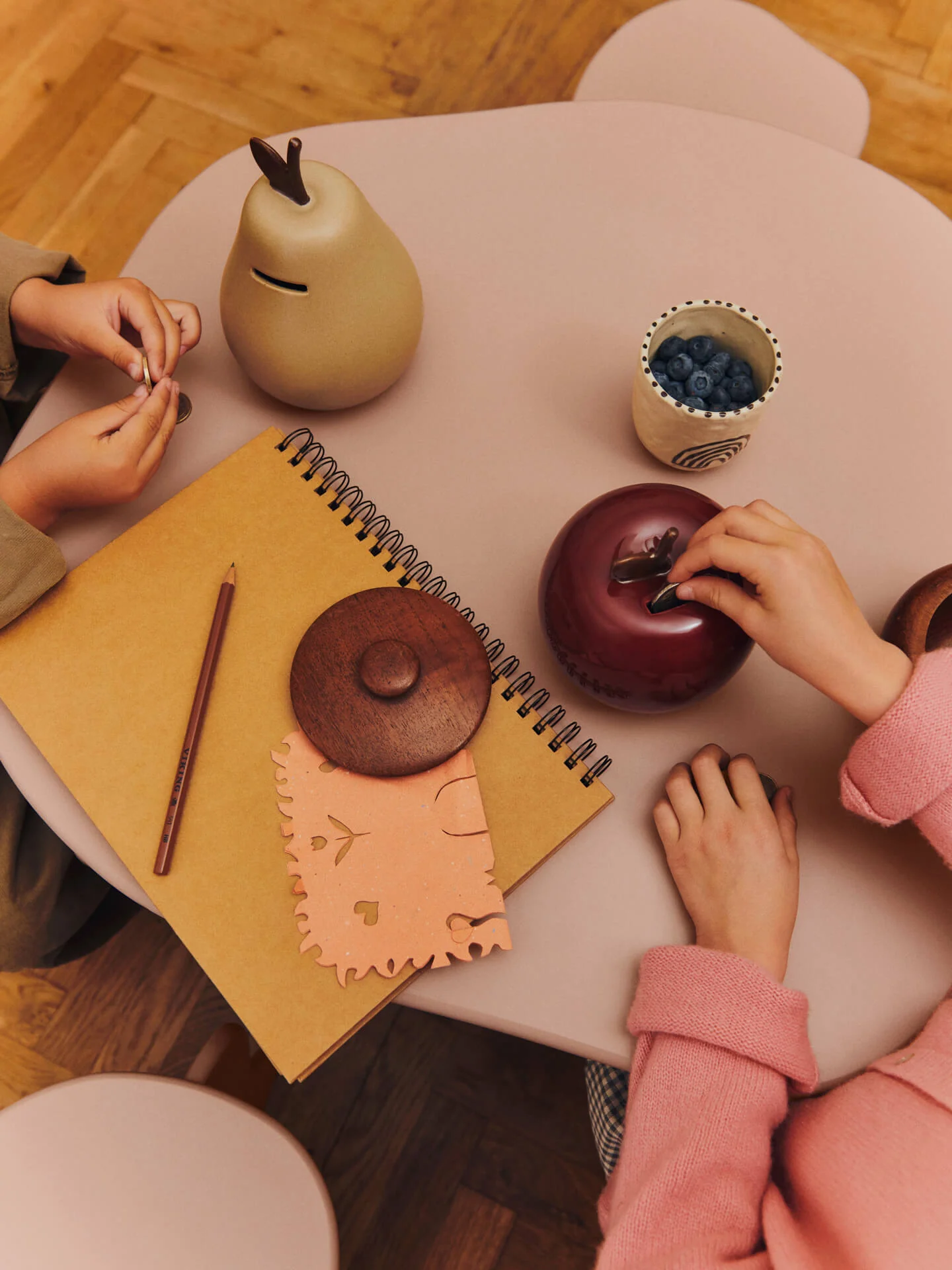 Ferm Living Pear Money Bank - Cashmere - Image 4