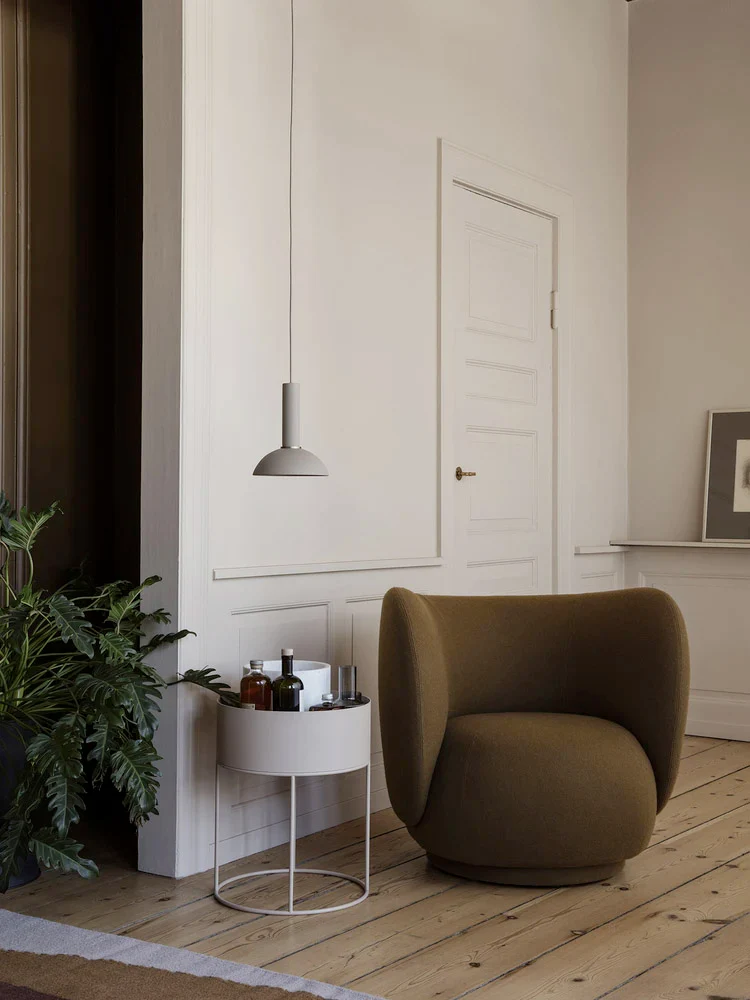 Ferm Living Plant Box Round - Cashmere - Image 2