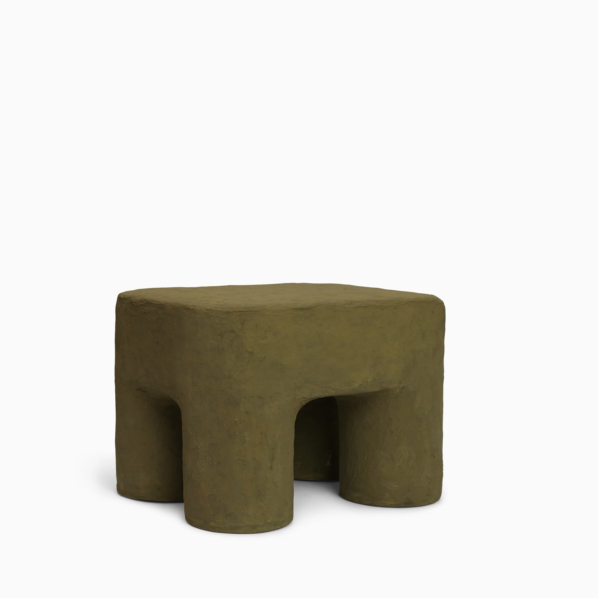 Ferm Living Podo Stool - Khaki