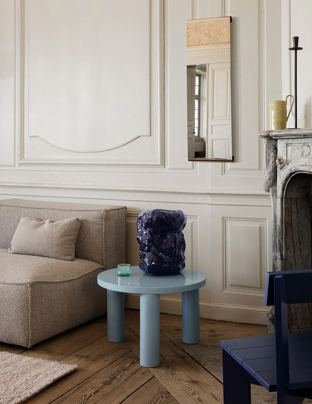 Ferm Living Post Coffee Table - Ice Blue - Image 2